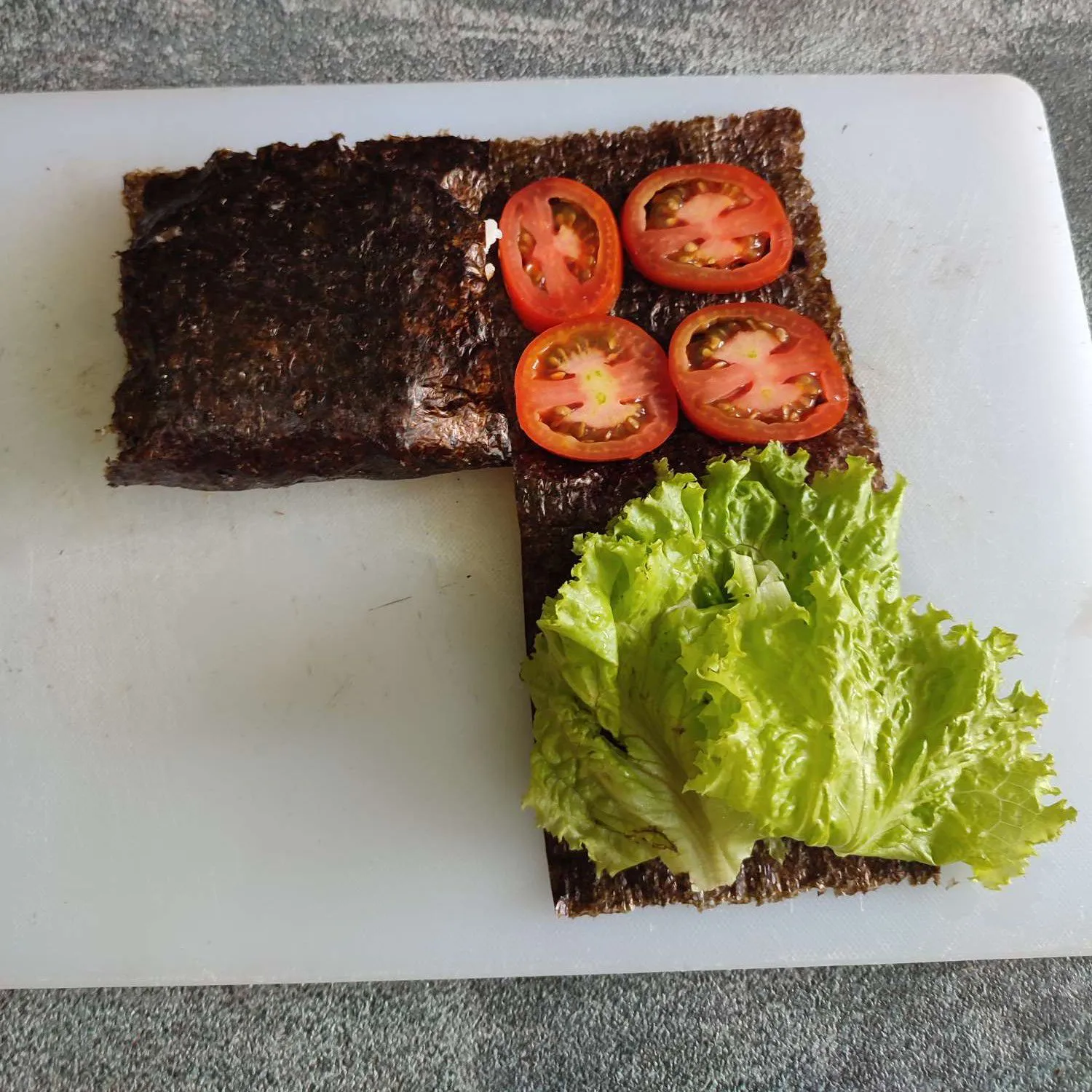 Step 7 Menu Bekal Folded Kimbap Telur