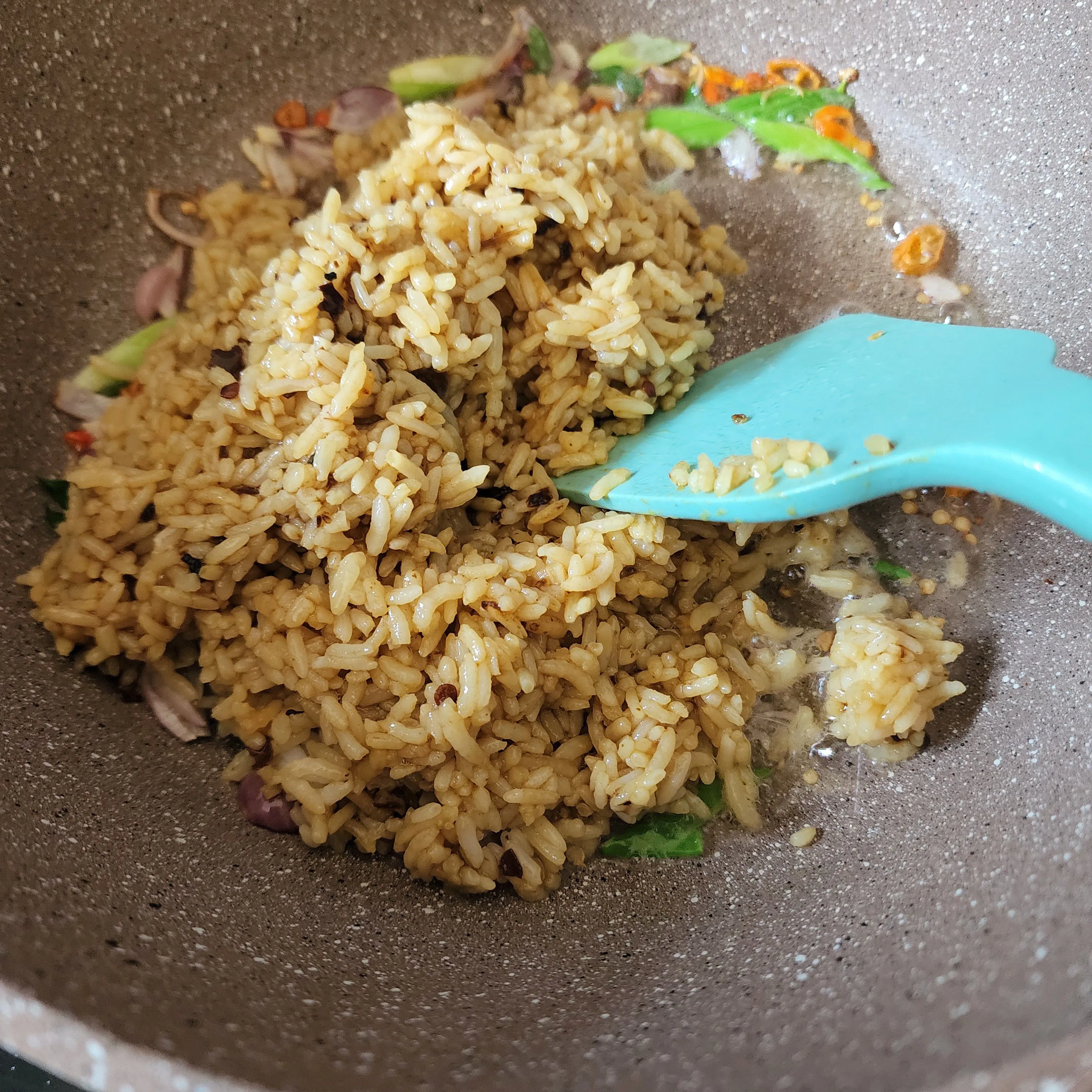 Step 4 Sunny Side Fried Rice Bento
