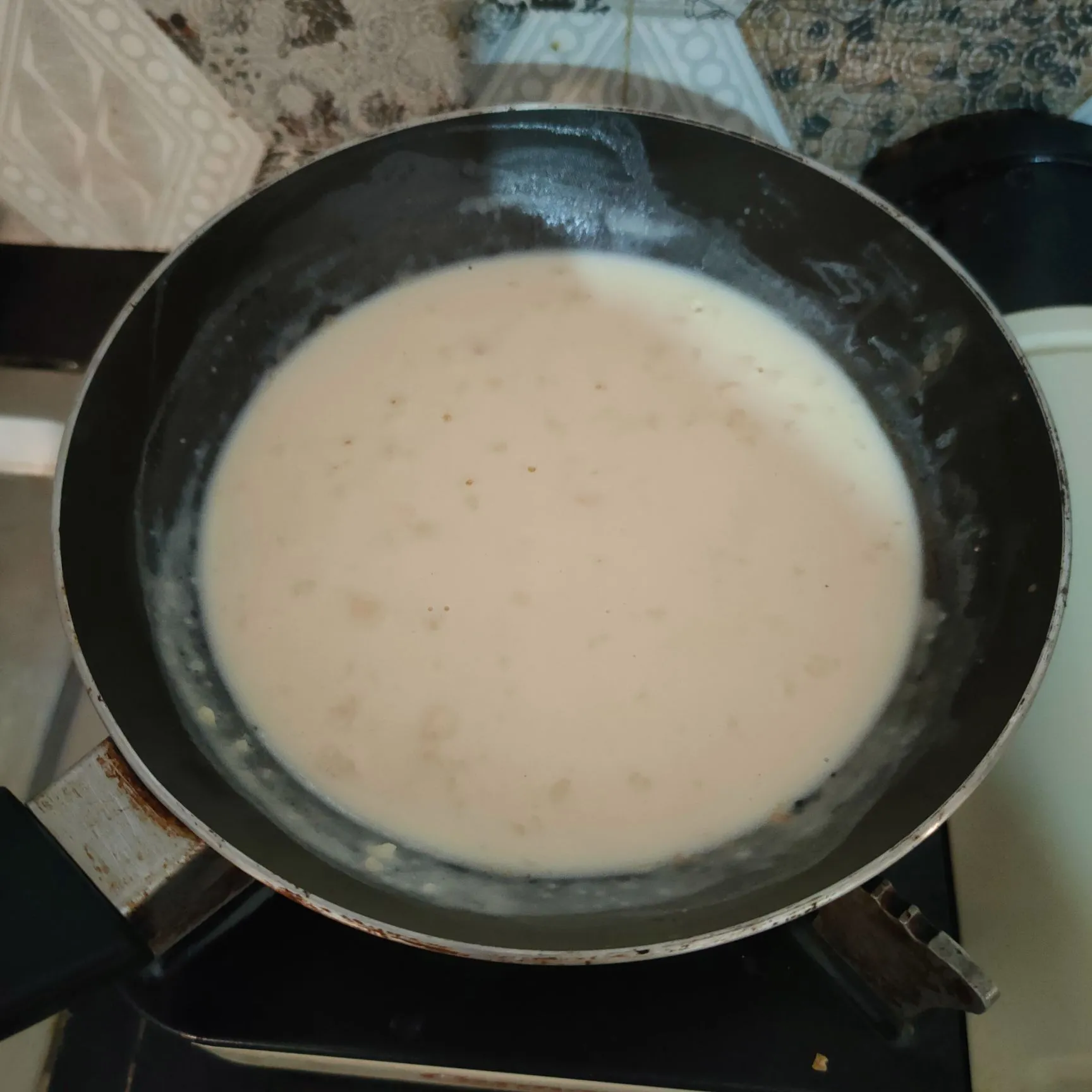 Step 4 Macaroni Tempe Creamy