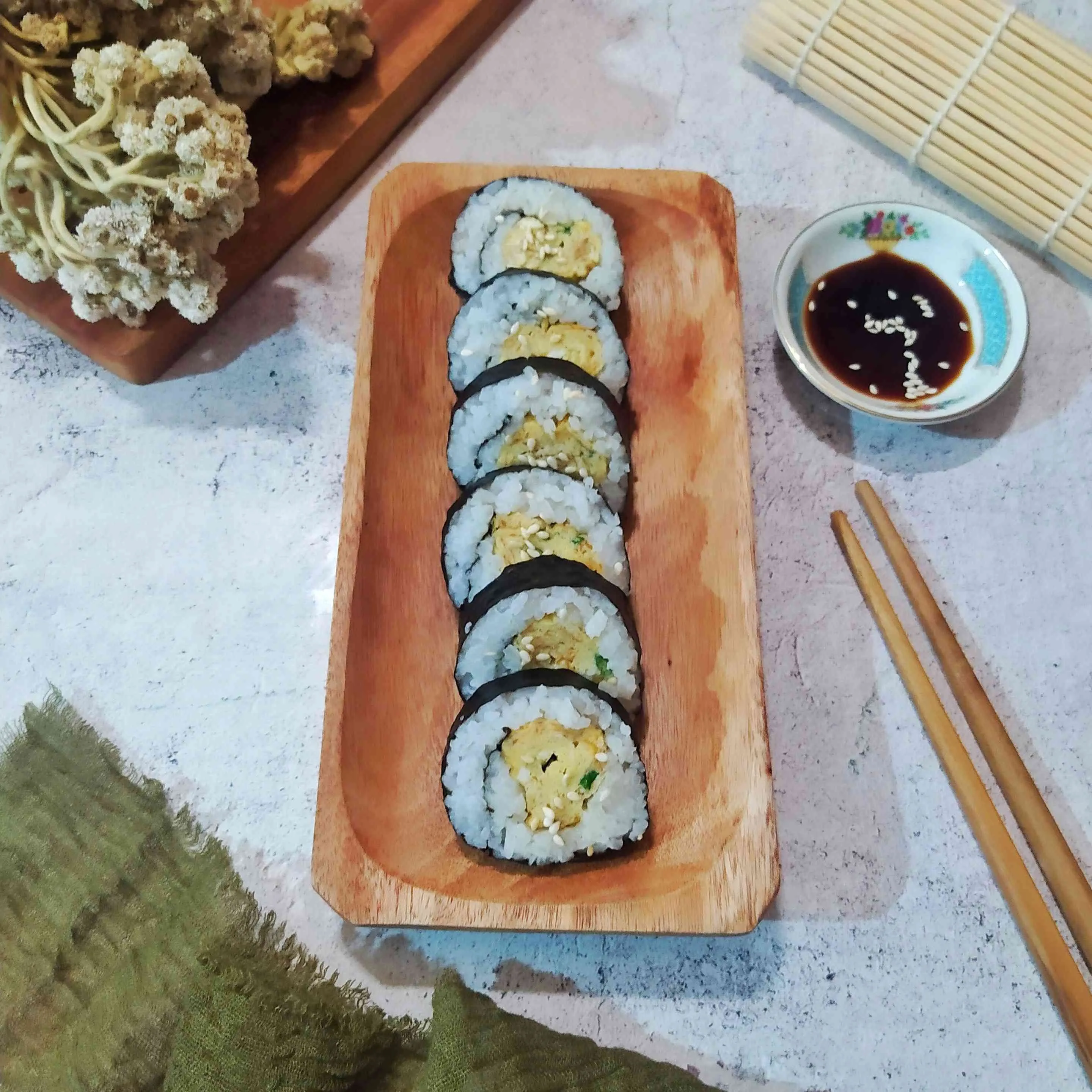 Tamago Sushi Roll #MISIHARIANAKNASIONAL