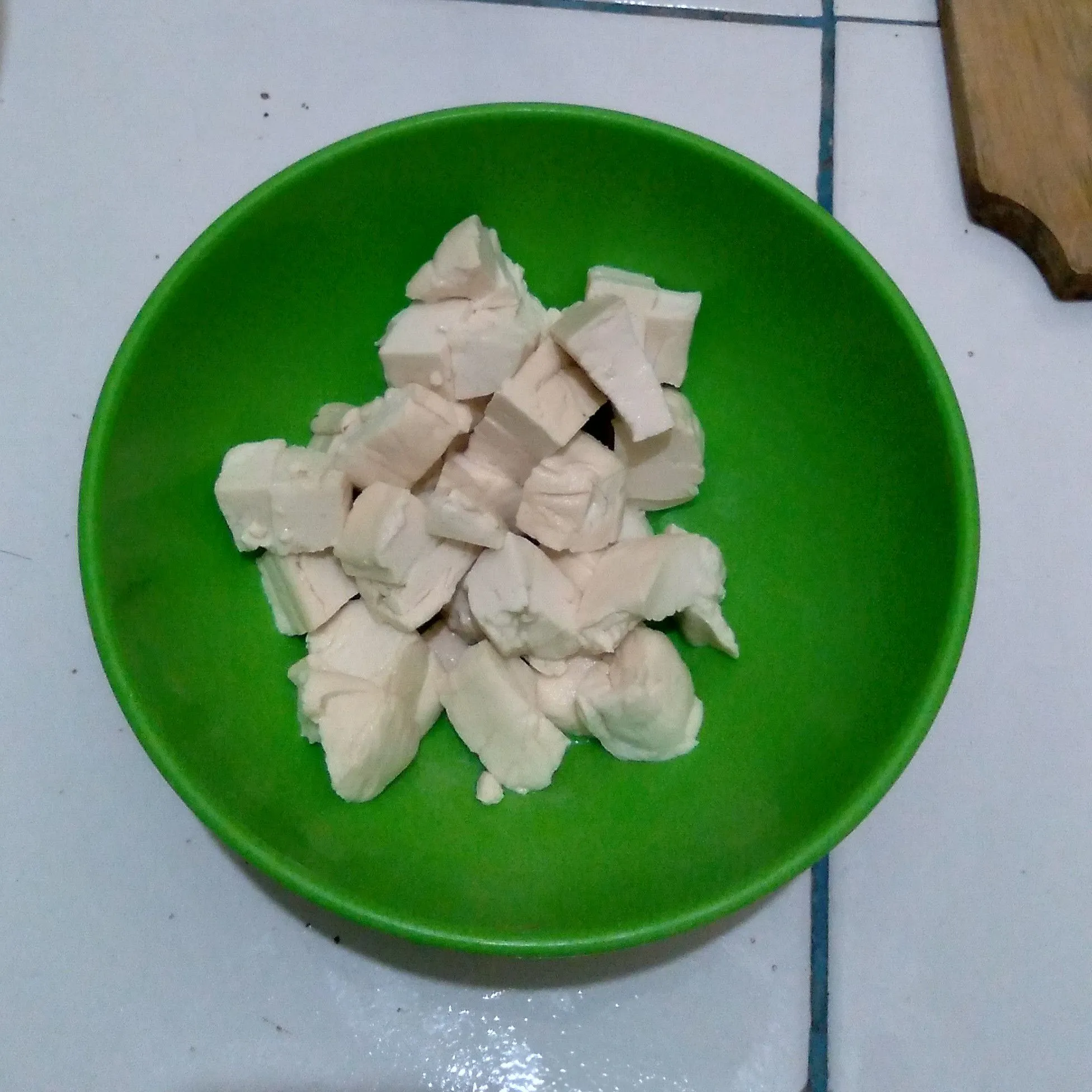 Step 1 Bekal Tahu Cabe Garam