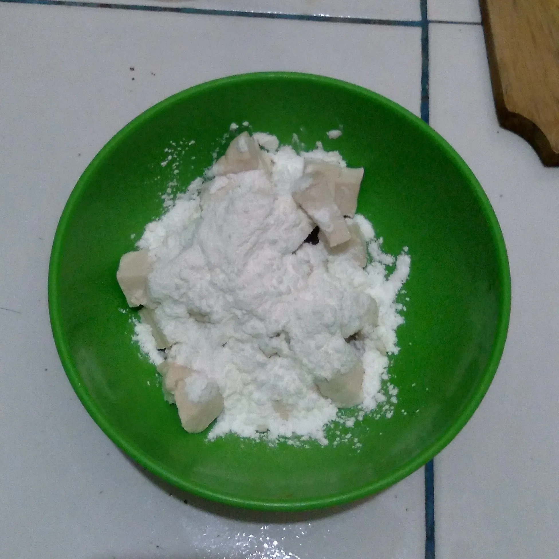 Step 2 Bekal Tahu Cabe Garam