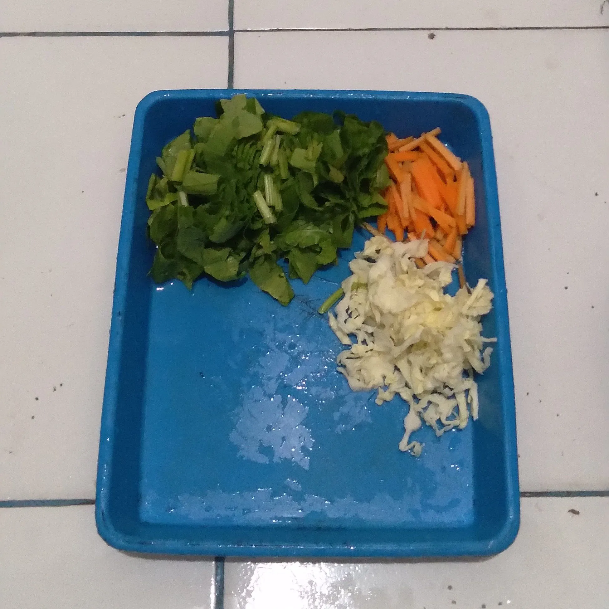 Step 1 Yakisoba (Mie Goreng Ala Jepang)