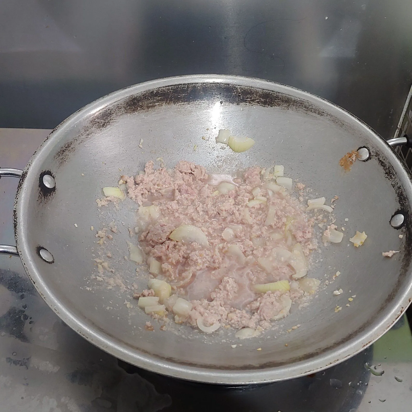 Step 3 Nasi Kepal BBQ