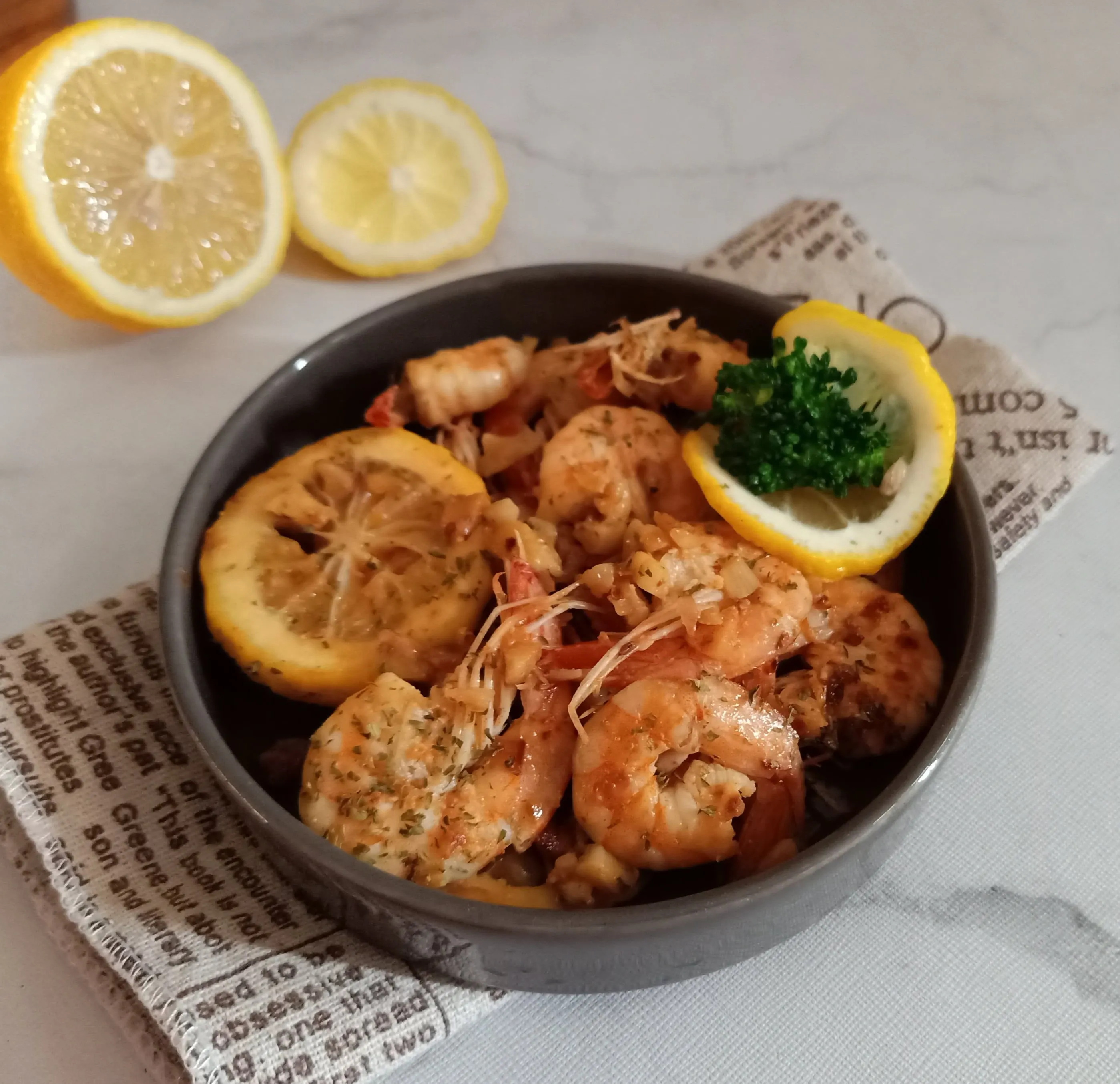 Step 6 Lemon Garlic Butter Shrimp