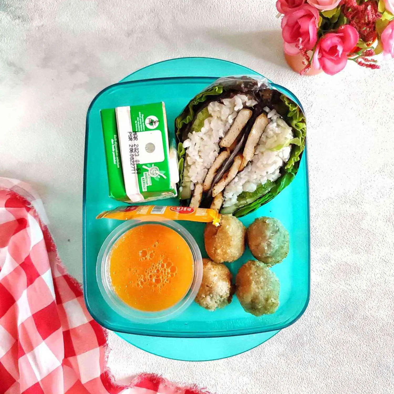 Lunch Box Folded Kimbap Tahu #MISIHARIANAKNASIONAL