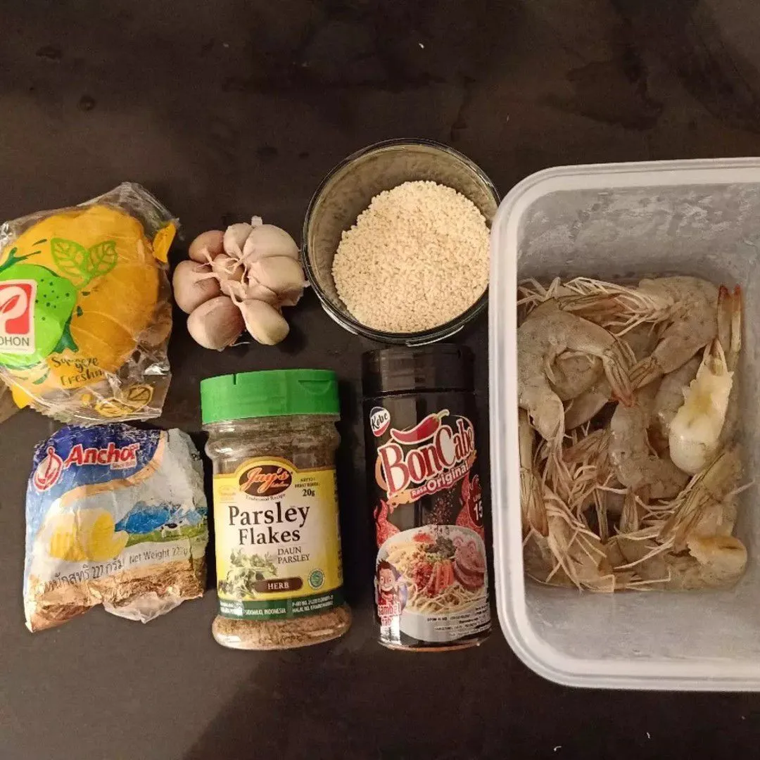 Step 1 Lemon Garlic Butter Shrimp