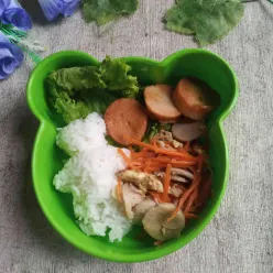 Nasi Bekal Orak-Arik Wortel Baso #MISIHARIANAKNASIONAL