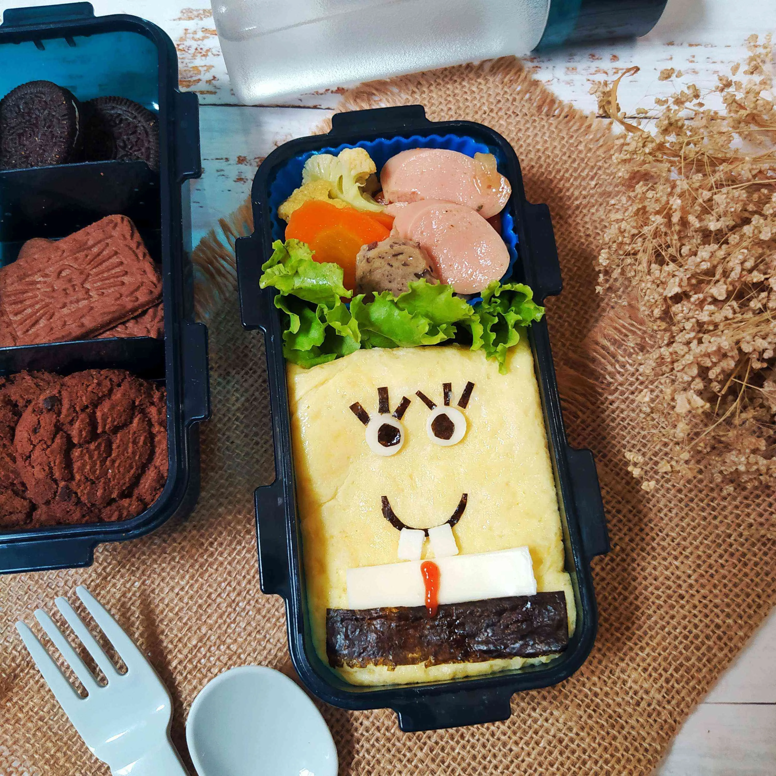 Bento Spongebob #MISIHARIANAKNASIONAL