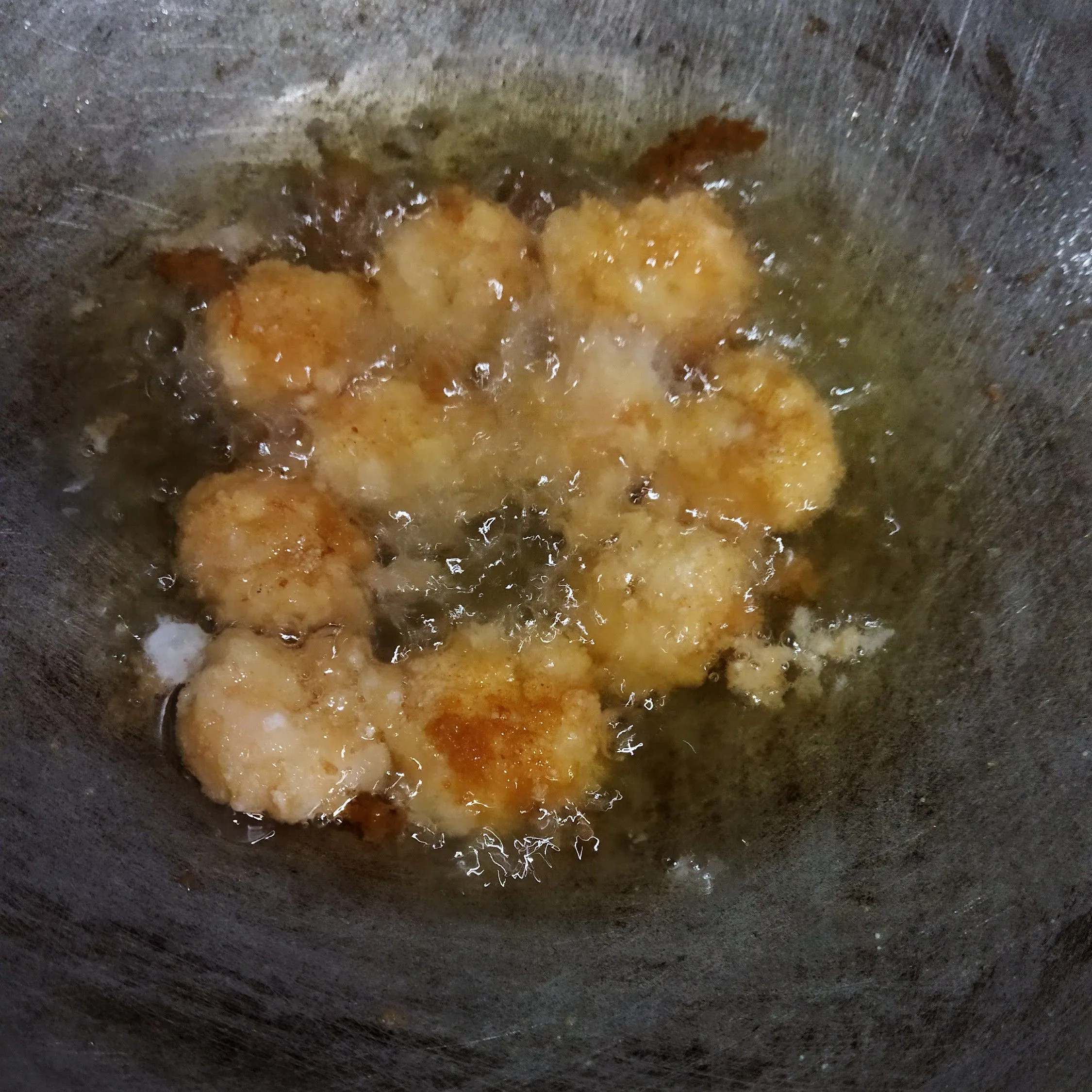 Step 4 Udang Goreng Bekal Sekolah Anak