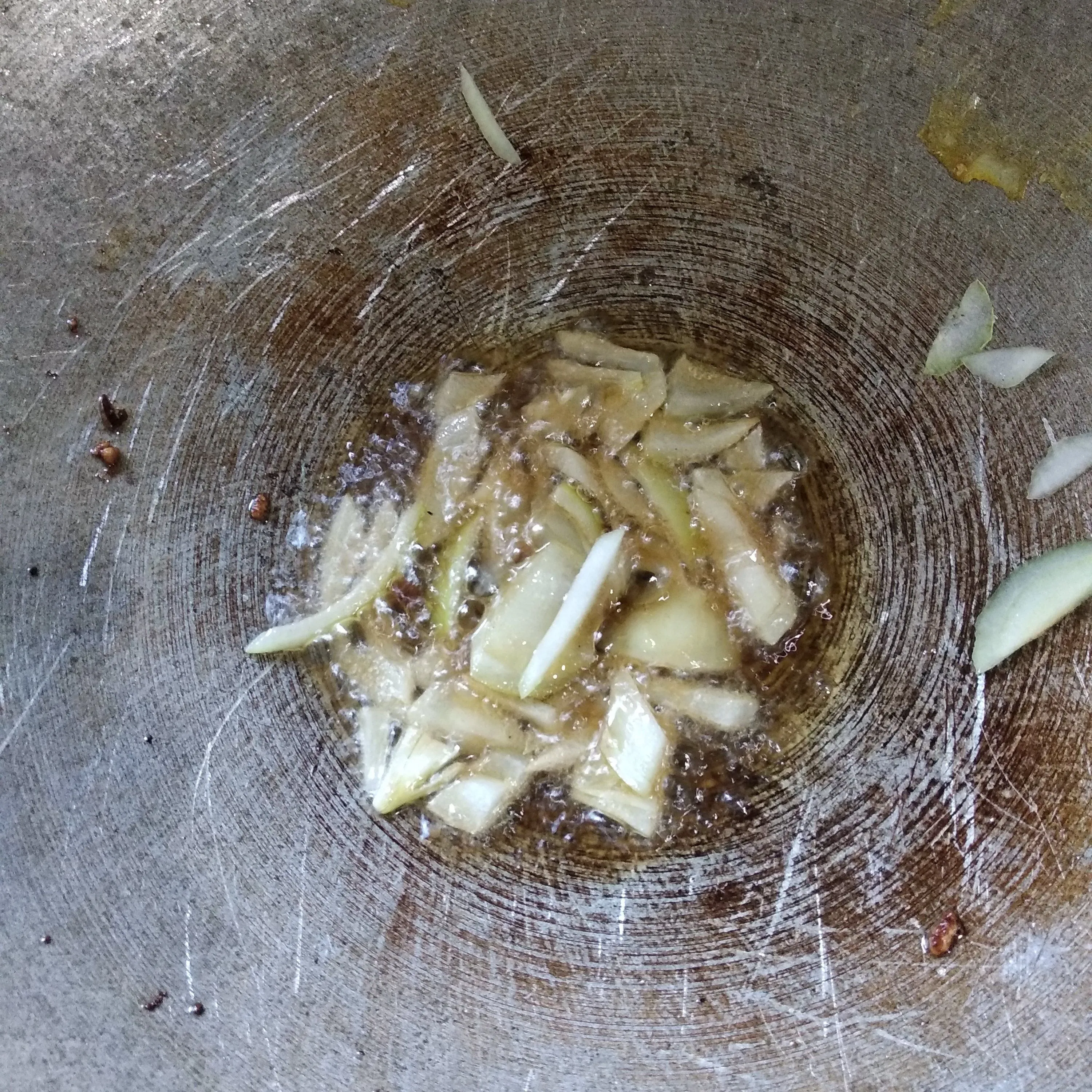 Step 1 Nasi Ayam Saus Tiram