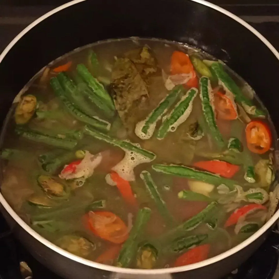Step 4 Lodeh Labu Siam