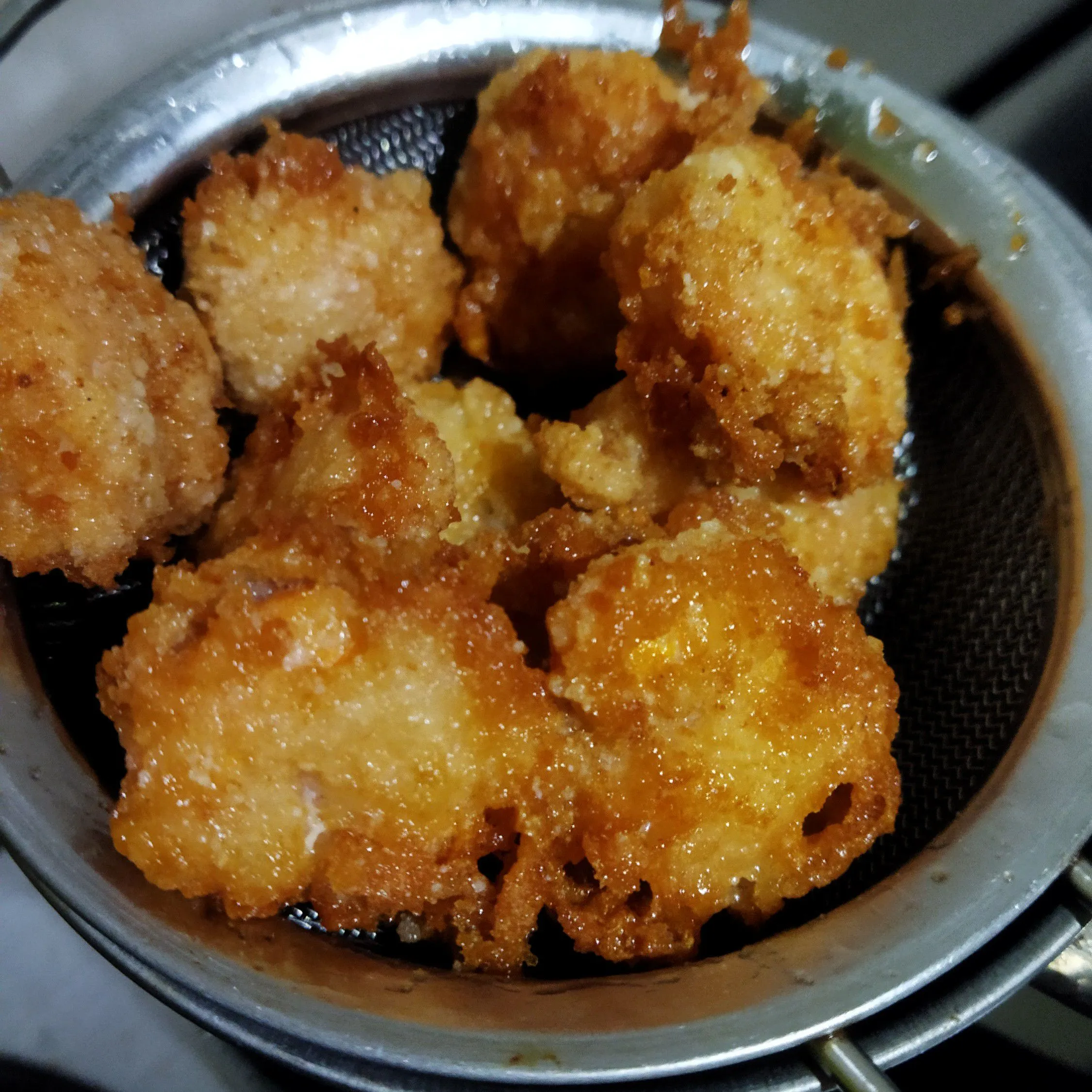 Step 5 Udang Goreng Bekal Sekolah Anak