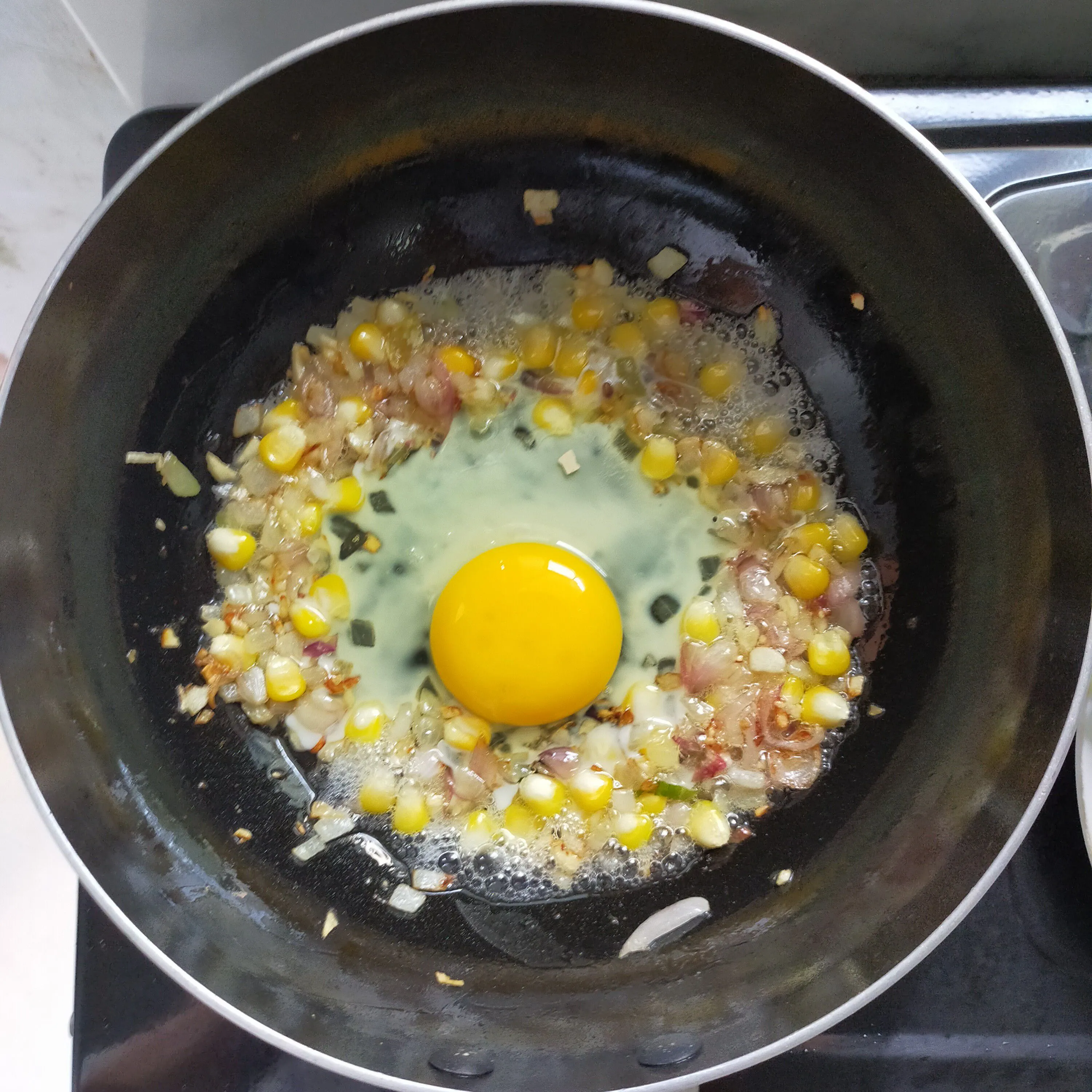 Step 4 Nasi Goreng Jagung Manis