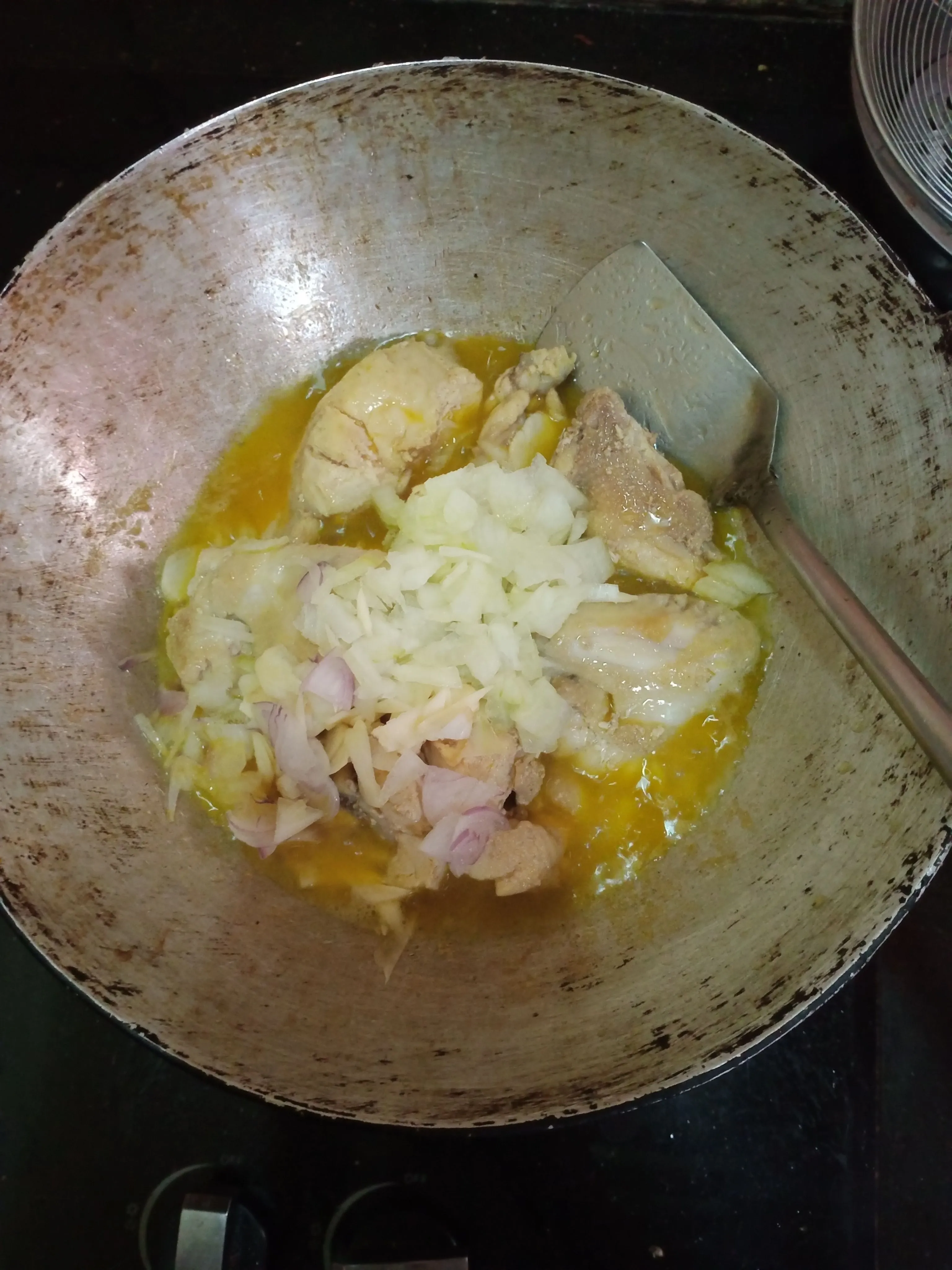Step 4 ayam saus mentega