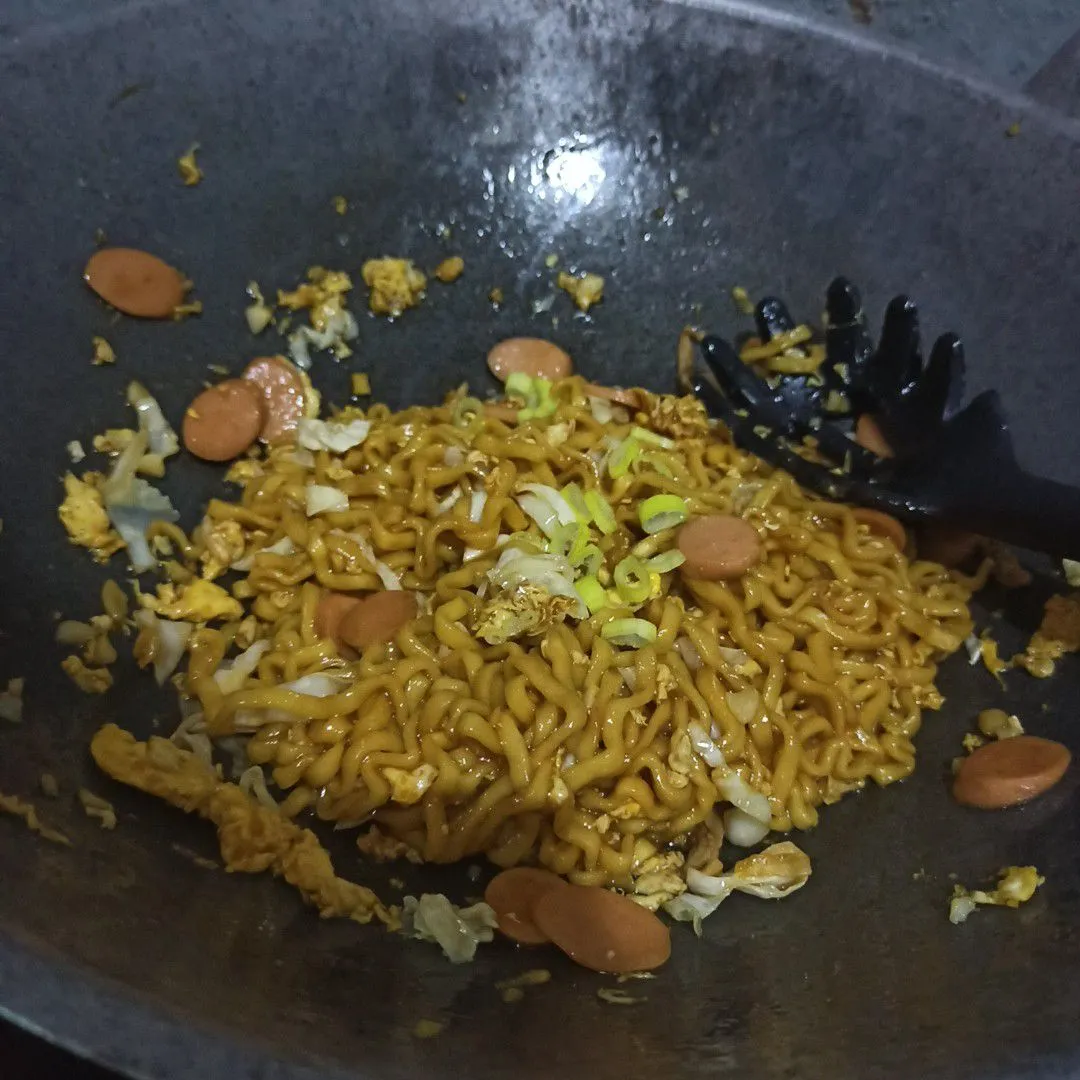 Step 6 Yakisoba Sederhana