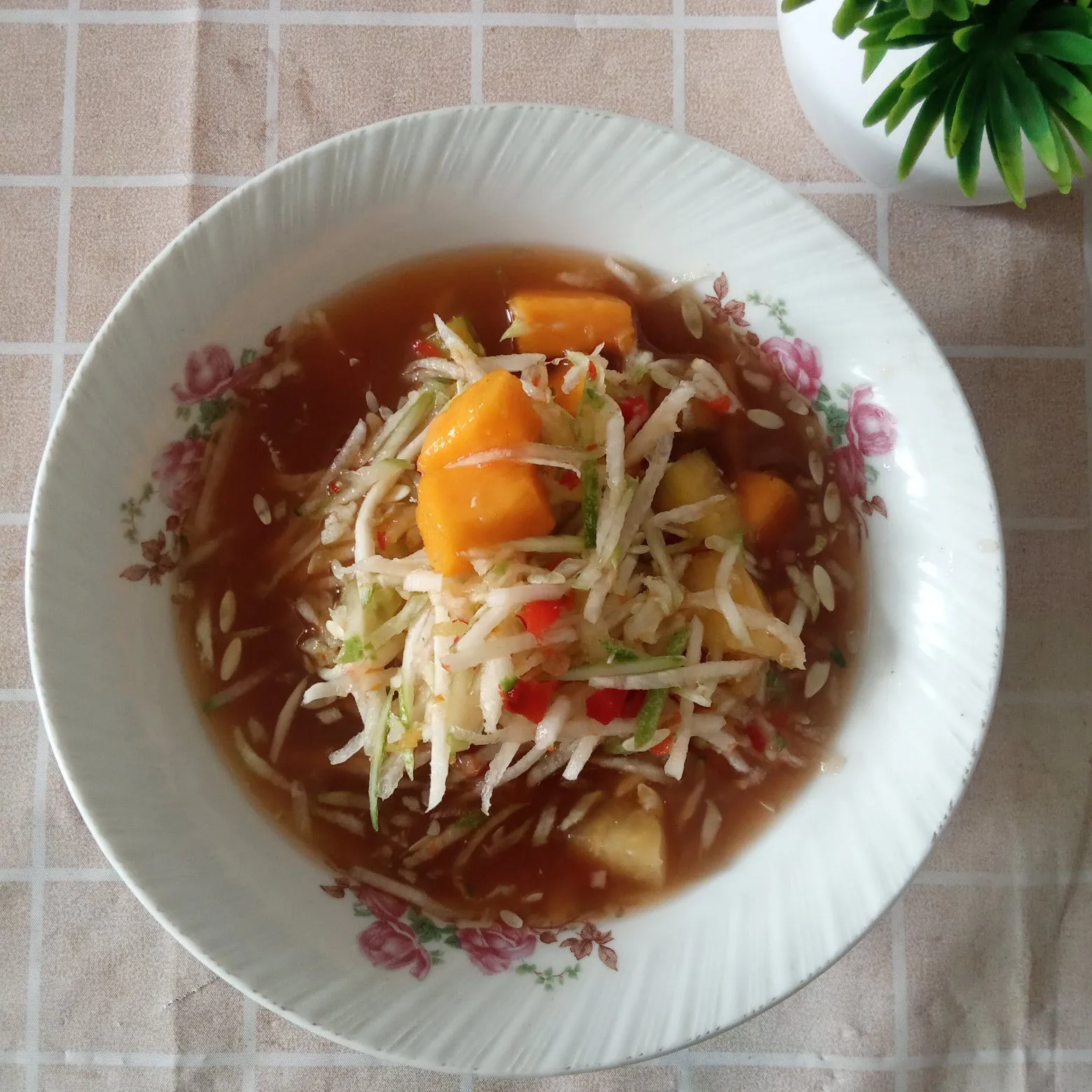 Step 5 Rujak Serut Kuah Pedas