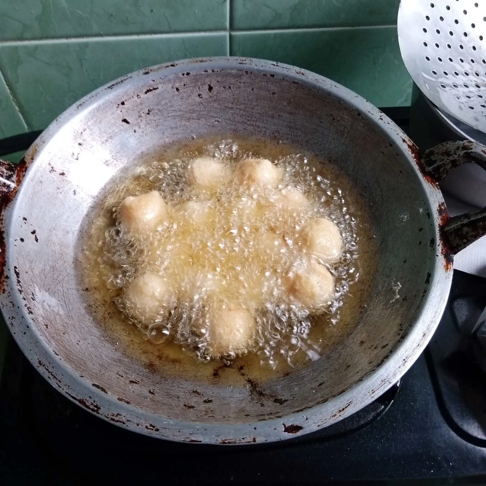 Step 4 Pentol Tahu Goreng
