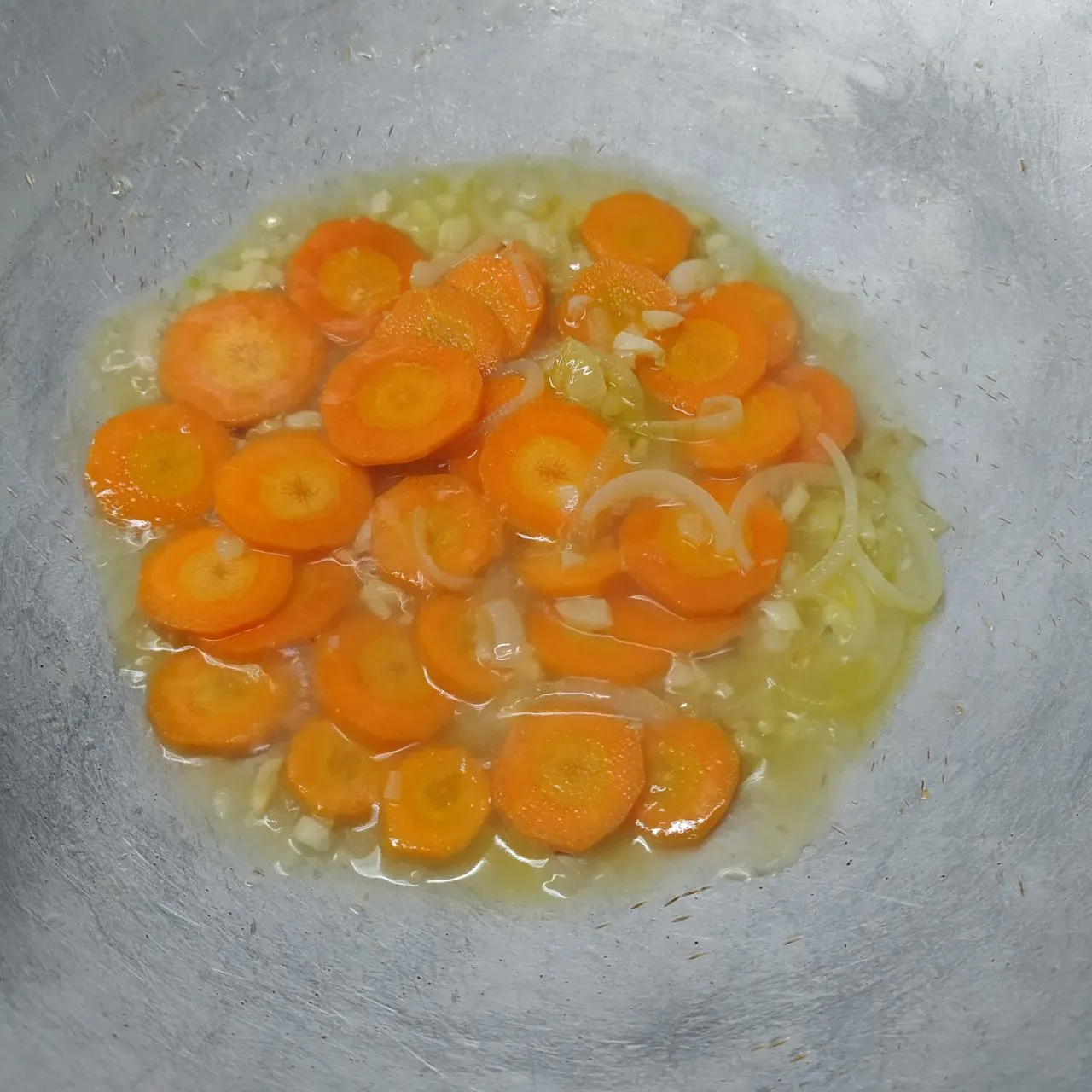 Step 3 Tumis Jamur Kancing Brokoli