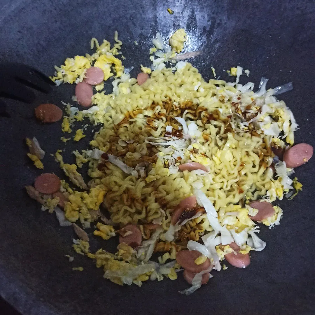 Step 5 Yakisoba Sederhana