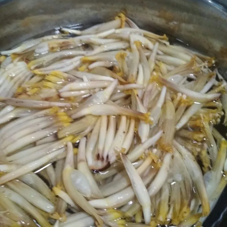 Step 1 Oseng Bunga Jantung Pisang