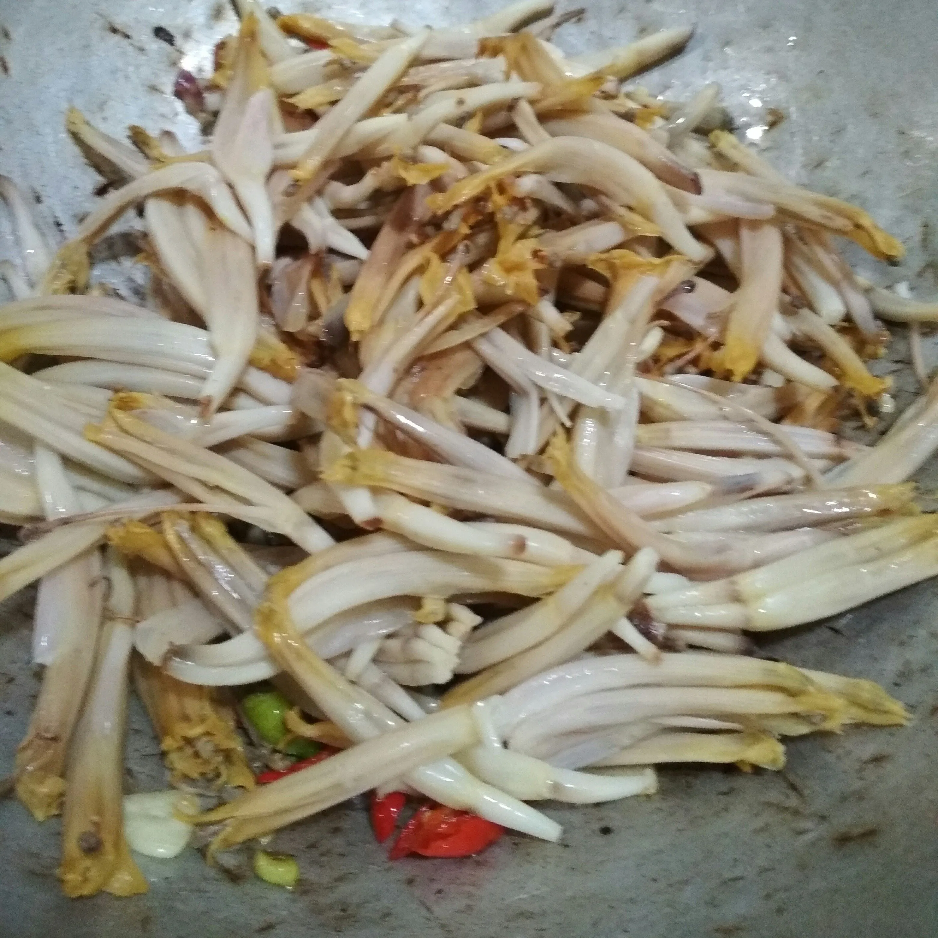 Step 3 Oseng Bunga Jantung Pisang
