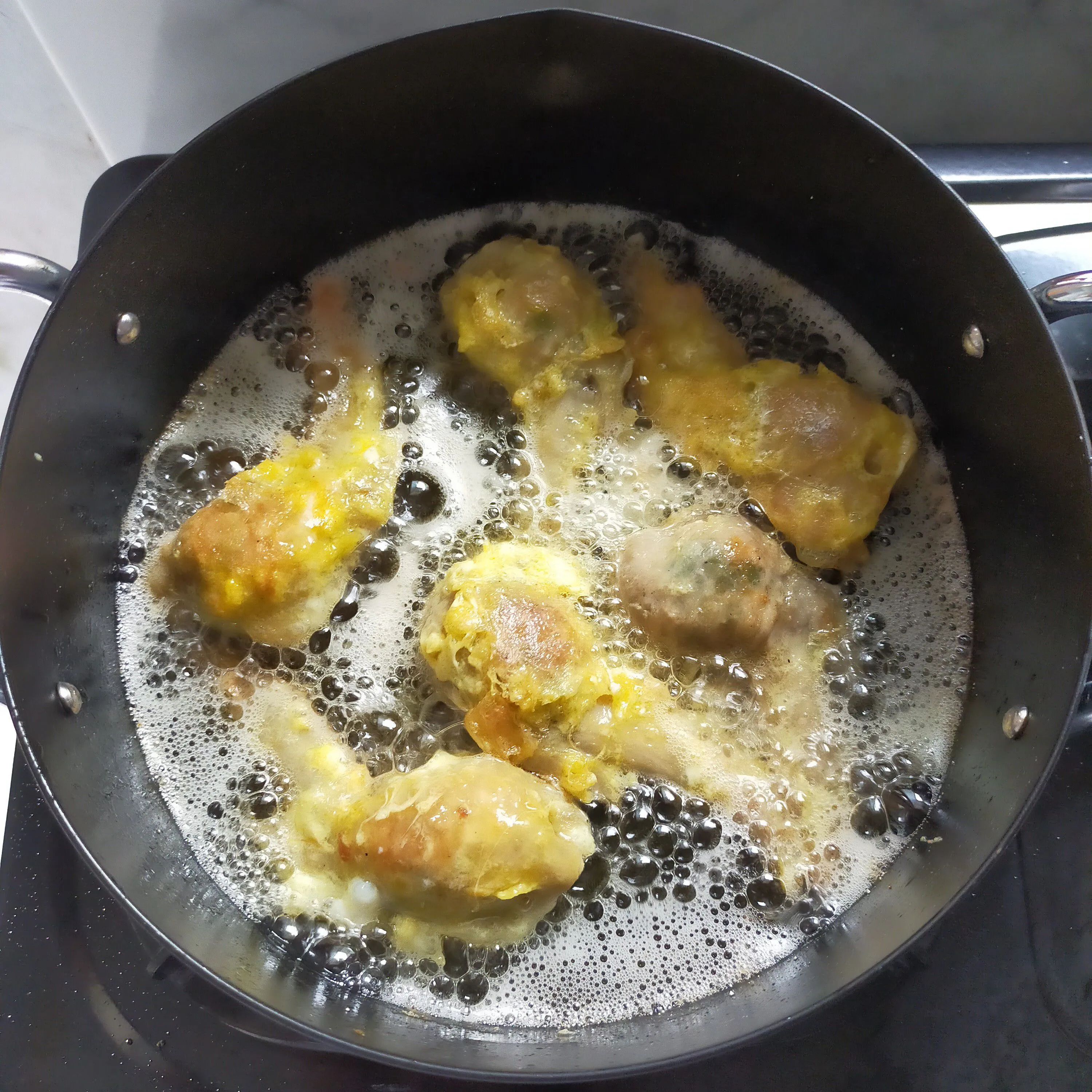Step 9 Sayap Ayam Isi Sayur ( Menu Bekal )