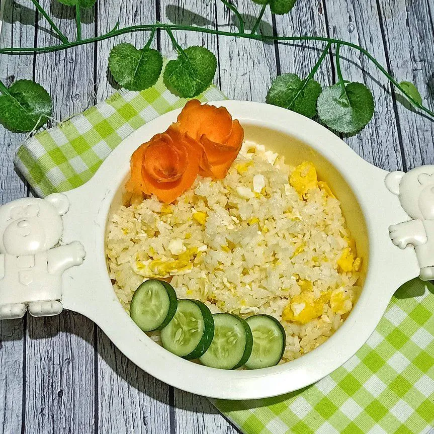 Step 8 Egg Butter Rice