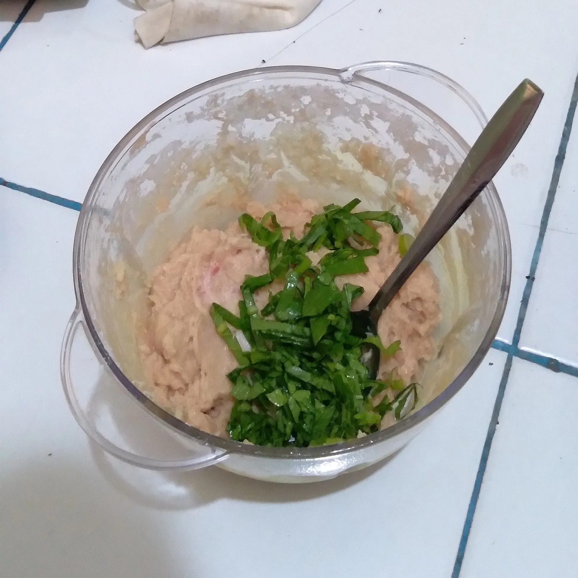 Step 2 Bekal Bola-Bola Ayam Kari