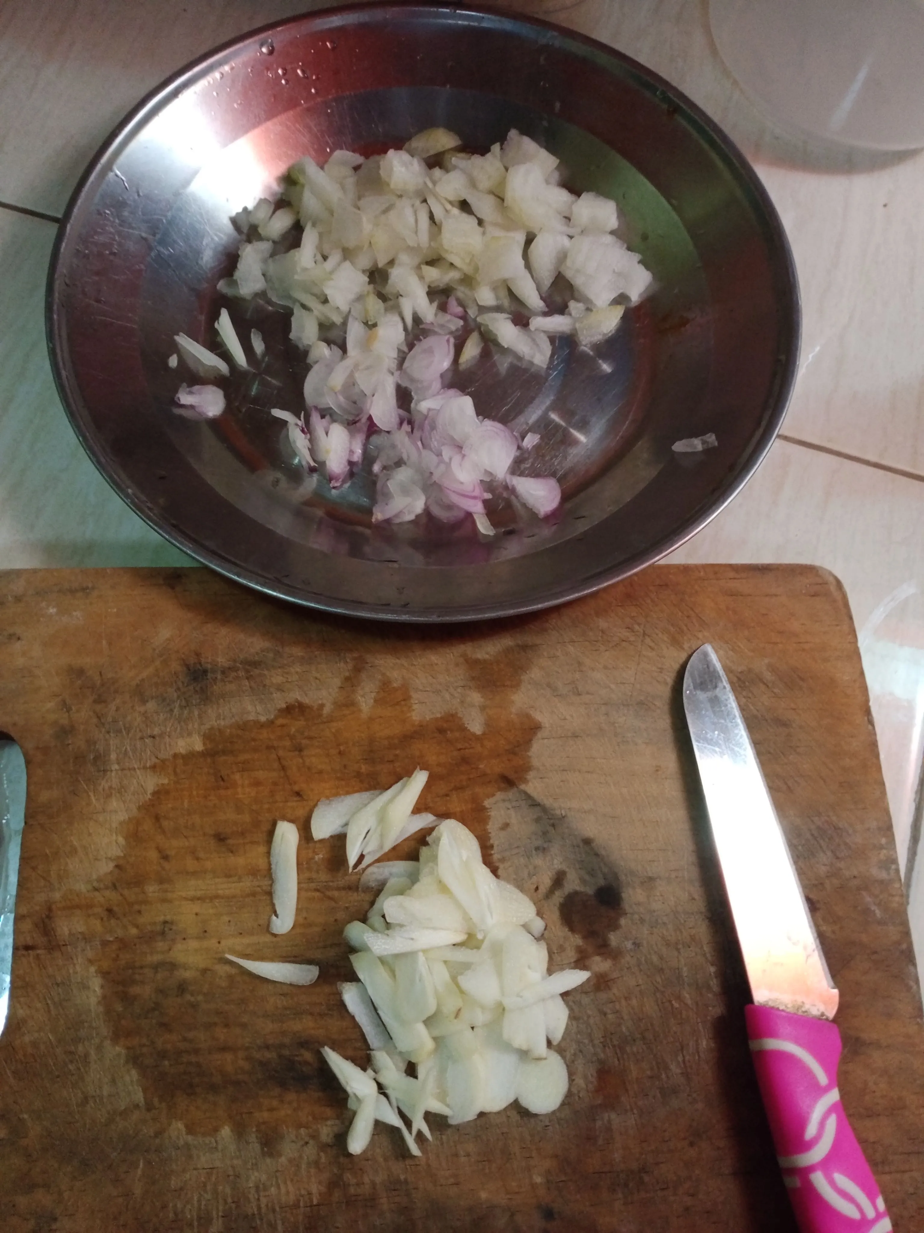 Step 2 ayam saus mentega