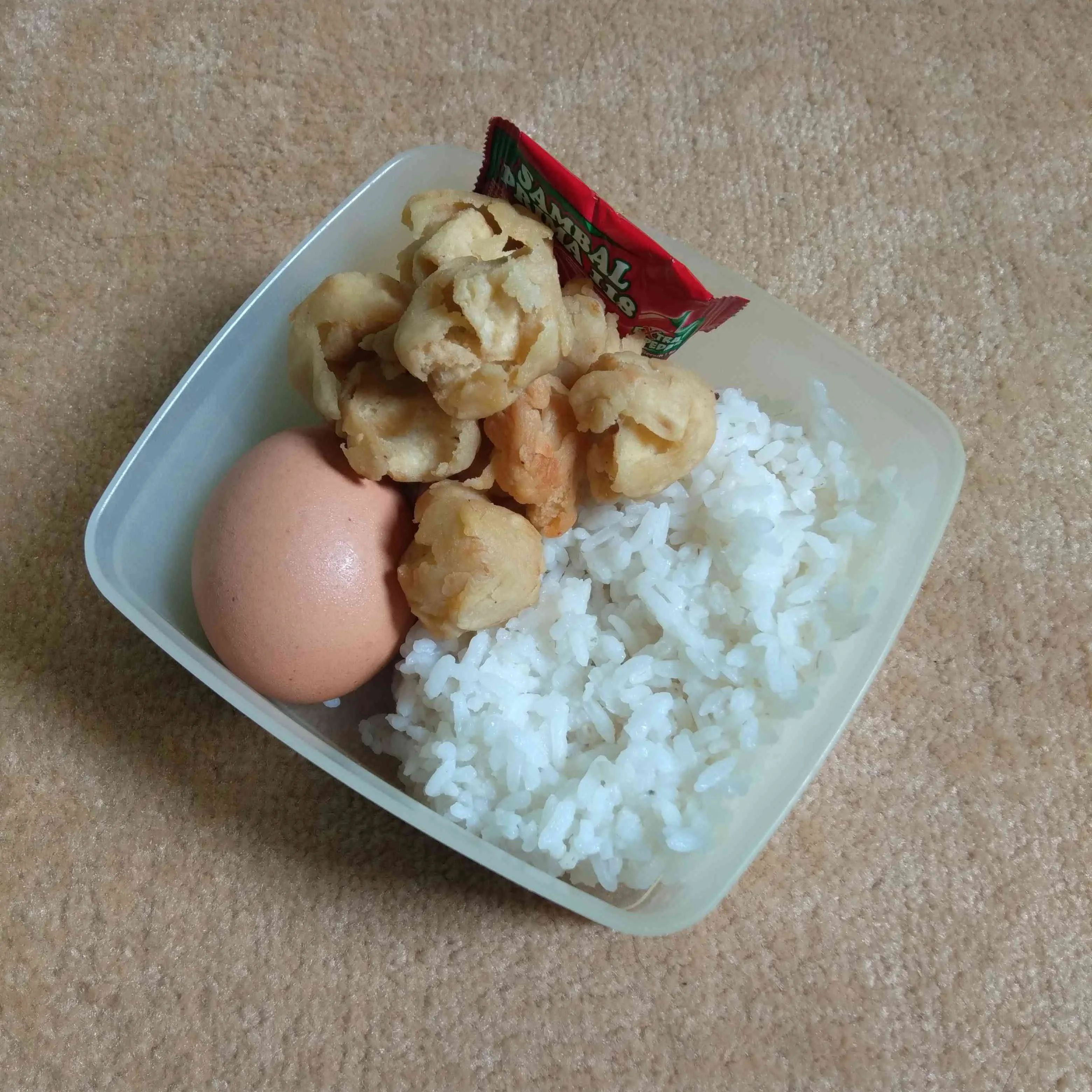 Nasi Tahu Crispy Bekal Sekolah #MISIHARIANAKNASIONAL