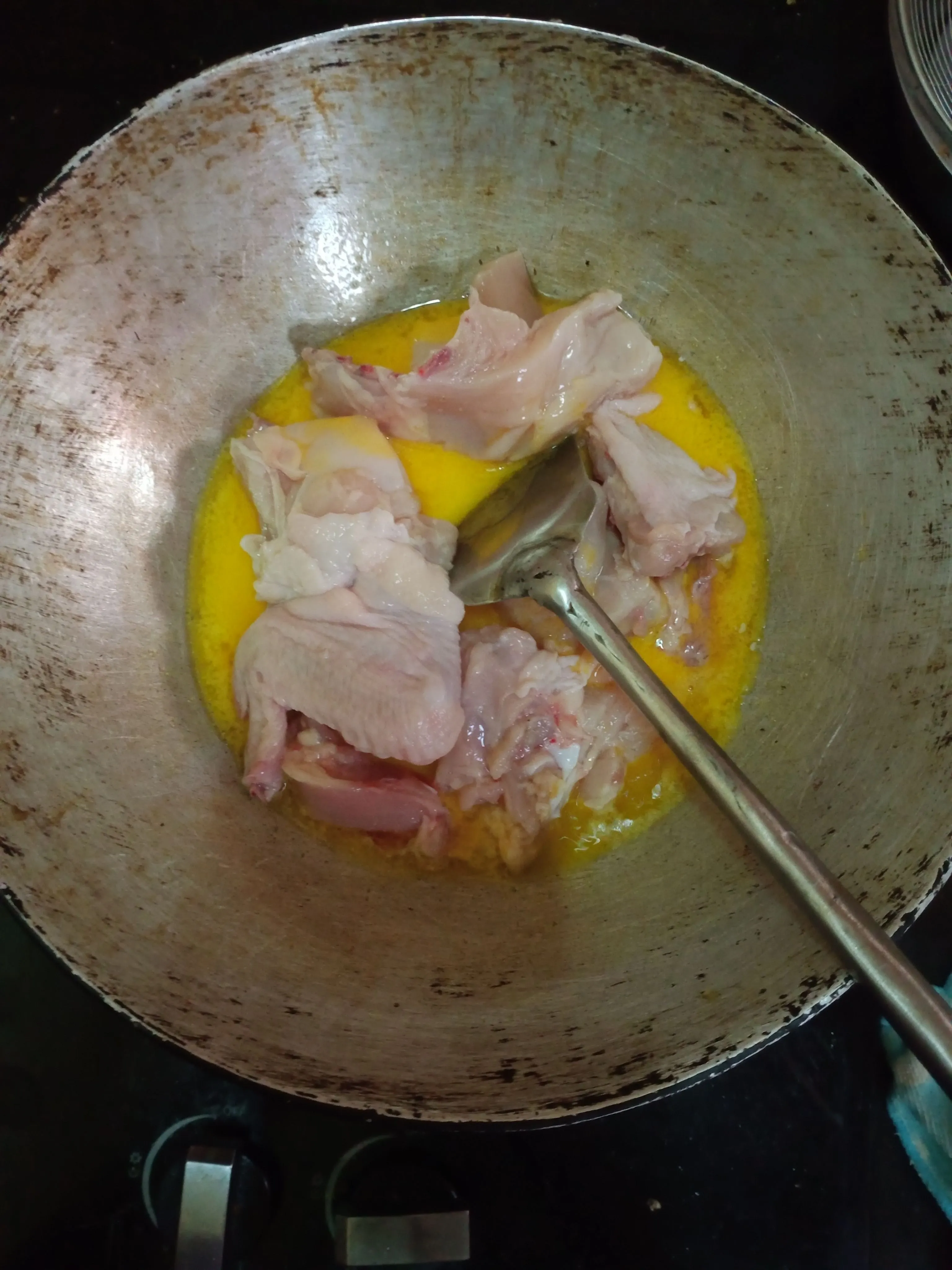 Step 3 ayam saus mentega