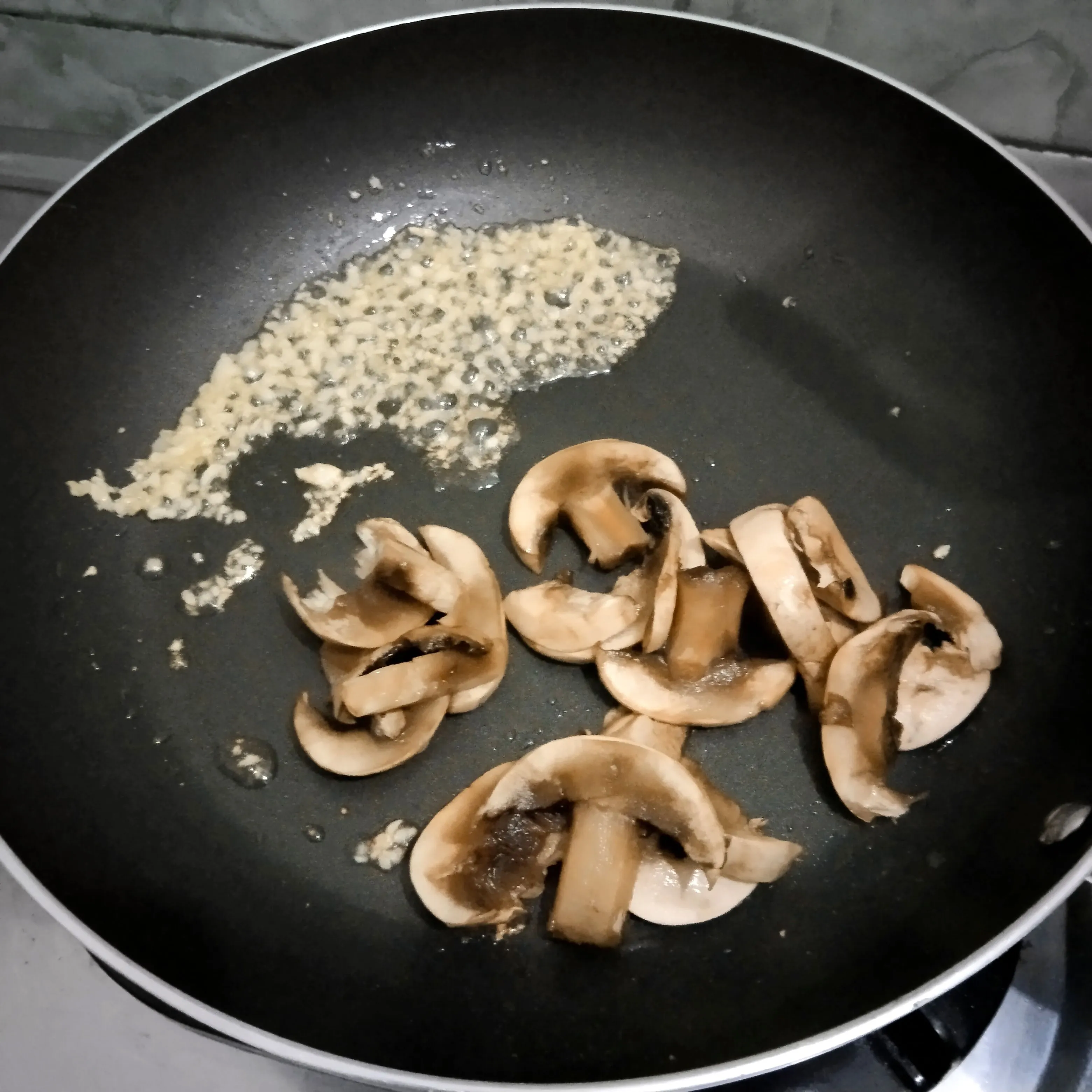 Step 3 Vegetarian Alfredo Pasta