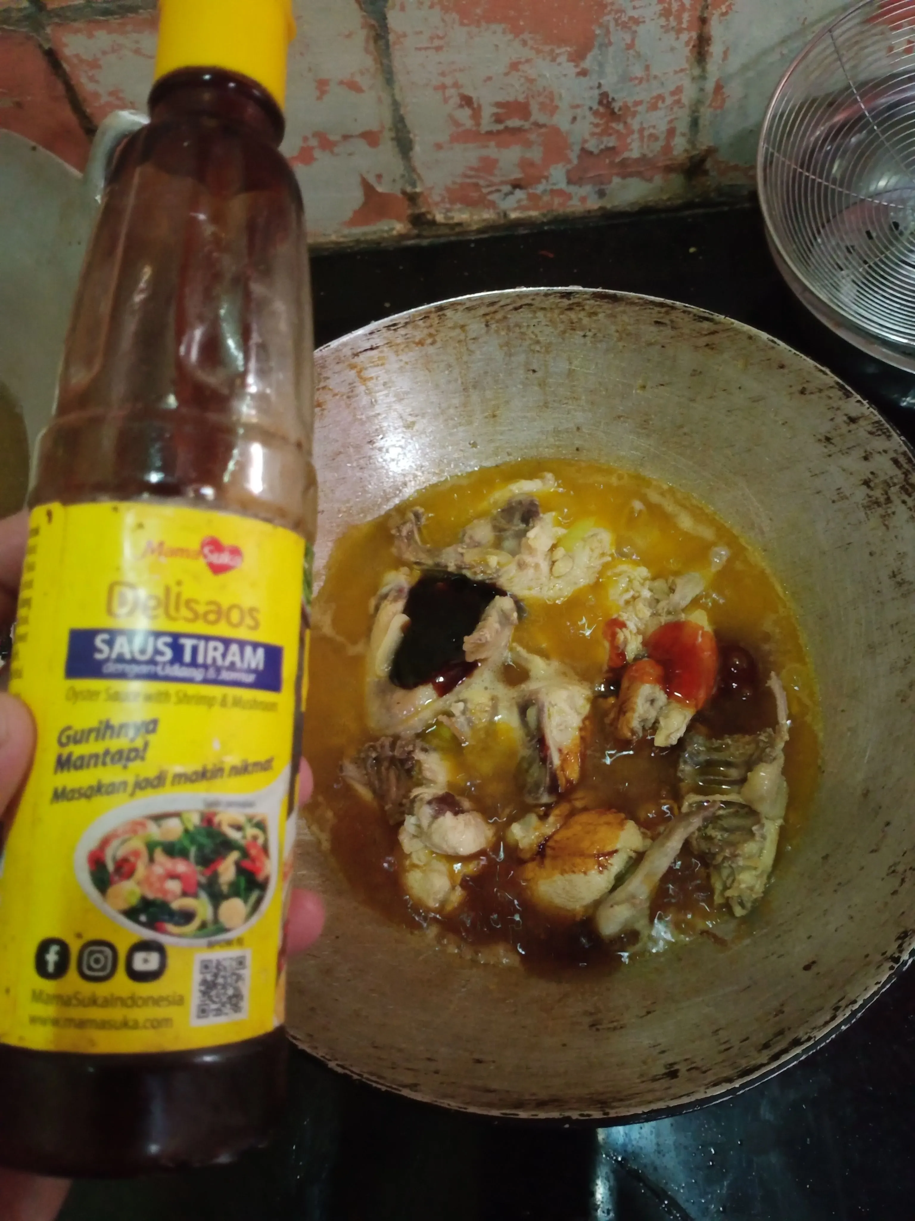 Step 5 ayam saus mentega