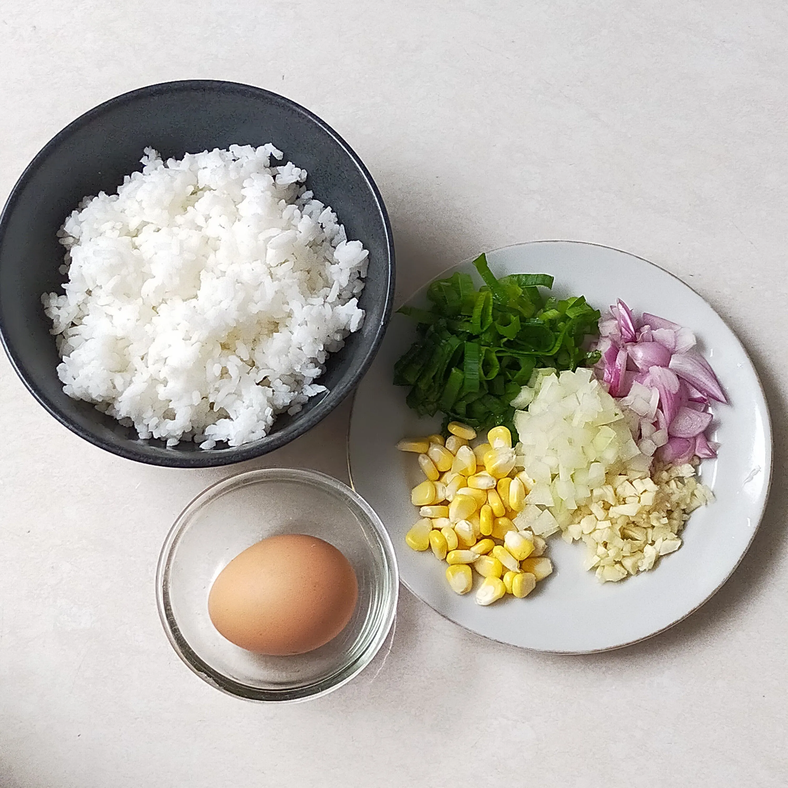 Step 1 Nasi Goreng Jagung Manis