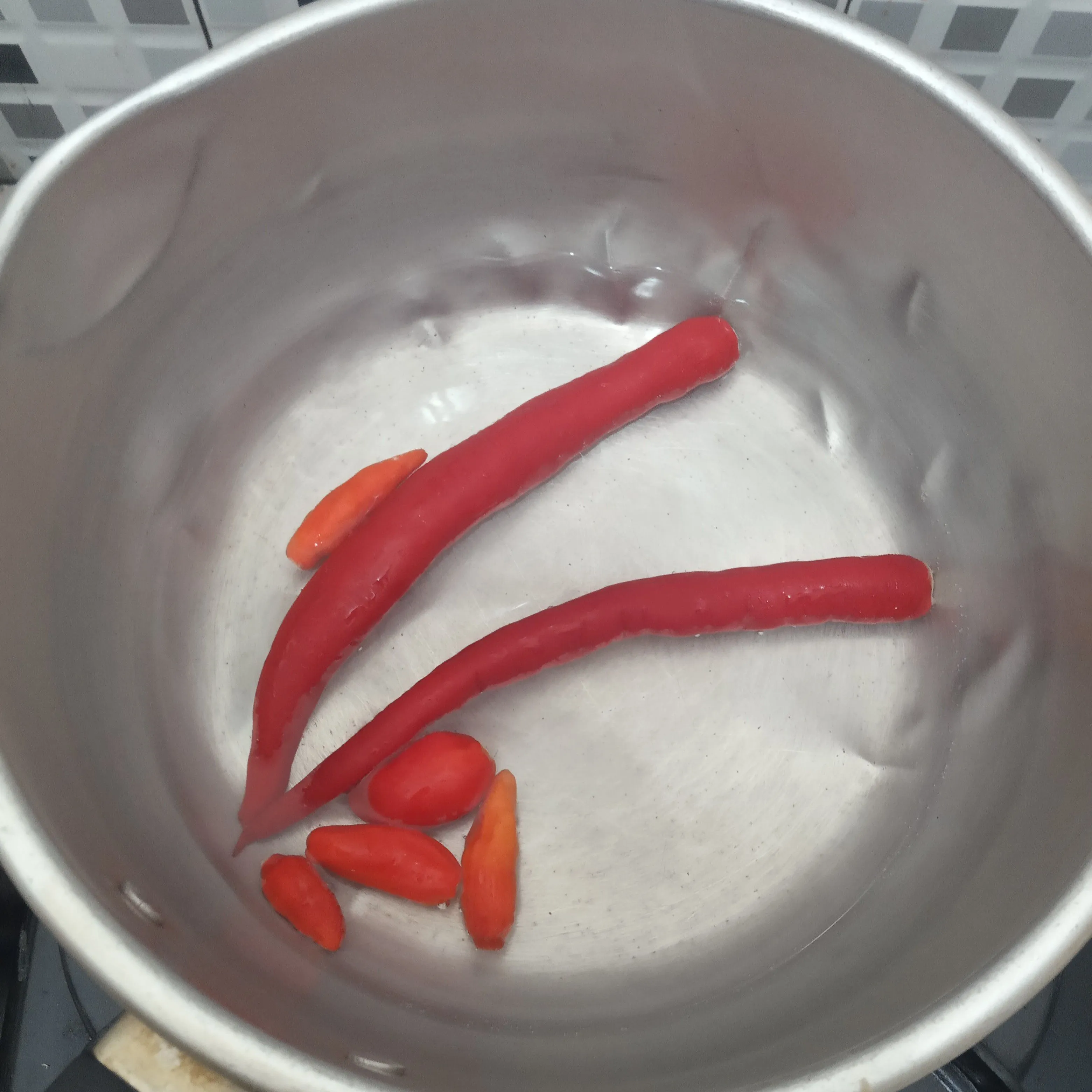 Step 1 Rujak Serut Kuah Pedas