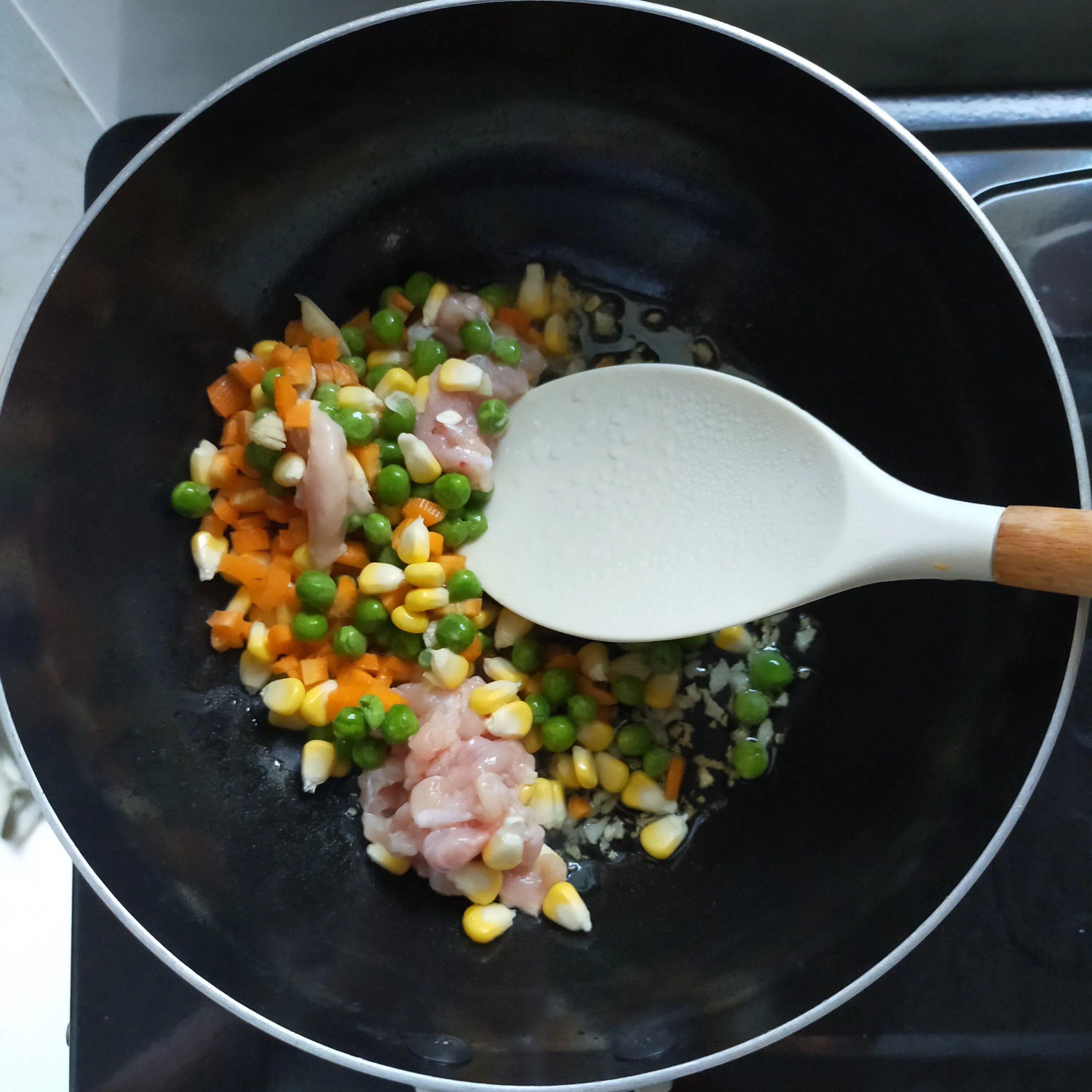 Step 4 Sayap Ayam Isi Sayur ( Menu Bekal )