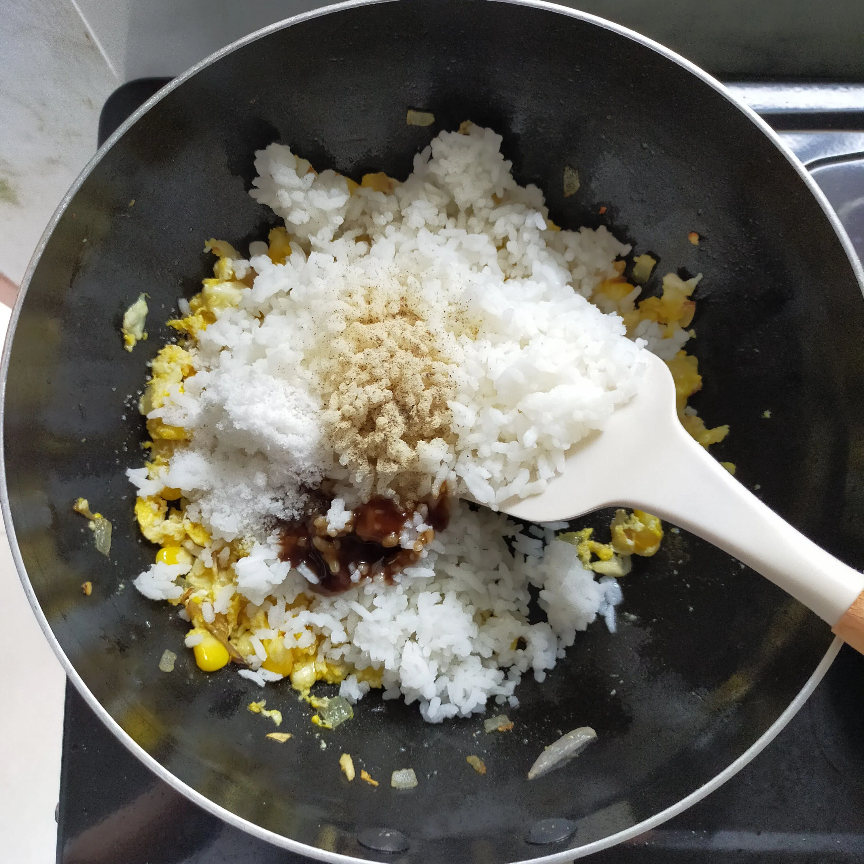 Step 5 Nasi Goreng Jagung Manis
