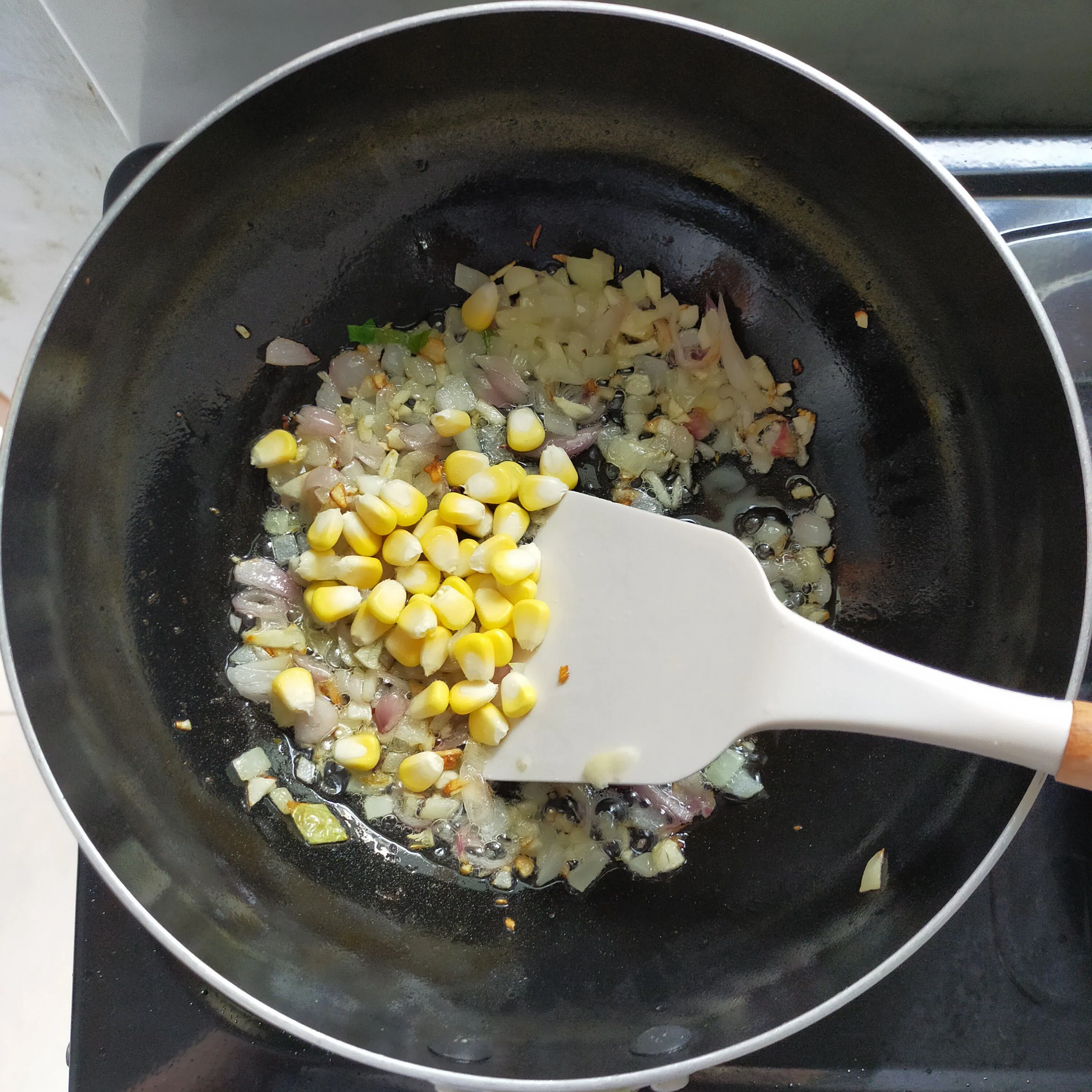 Step 3 Nasi Goreng Jagung Manis