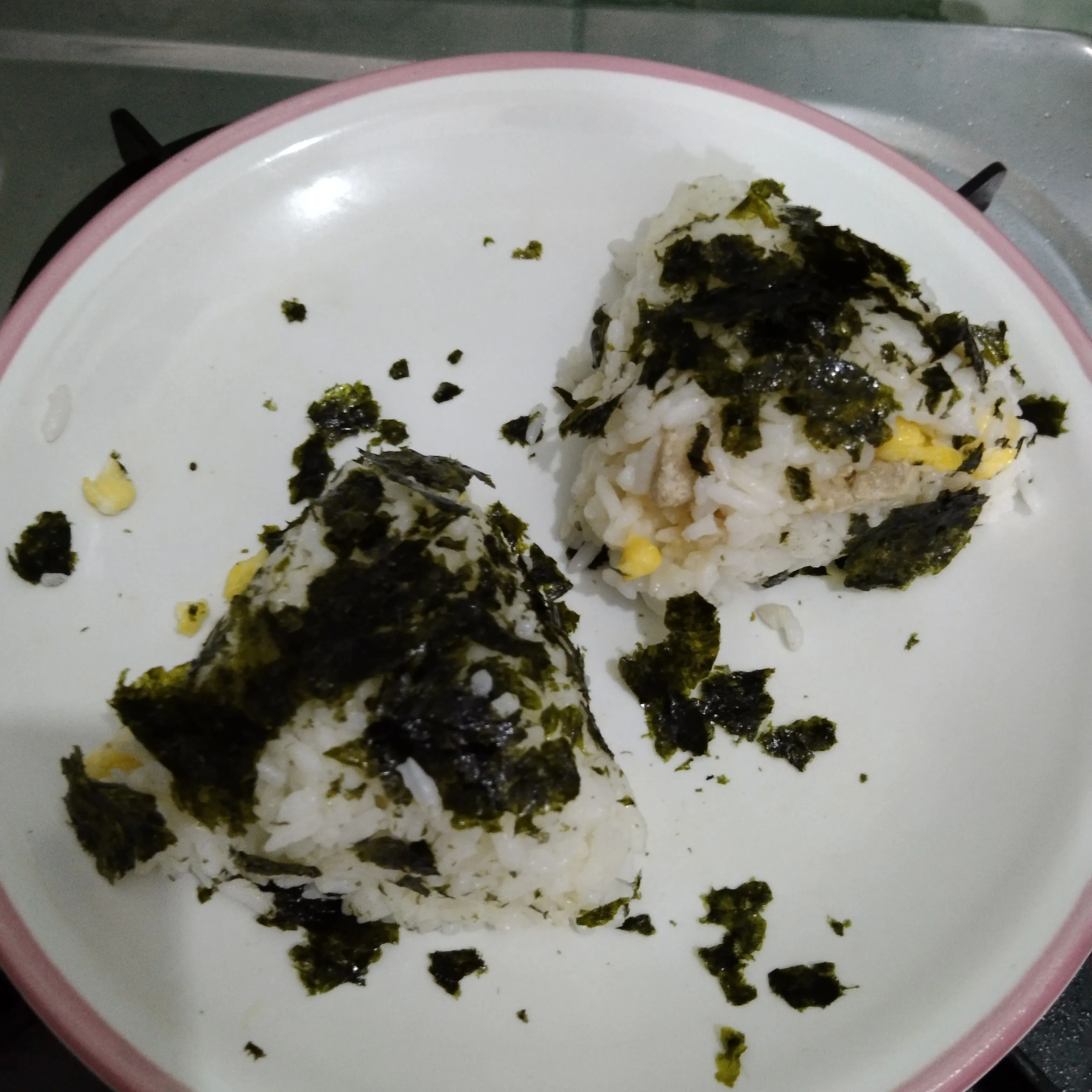 Step 7 Onigiri Chicken Mayo