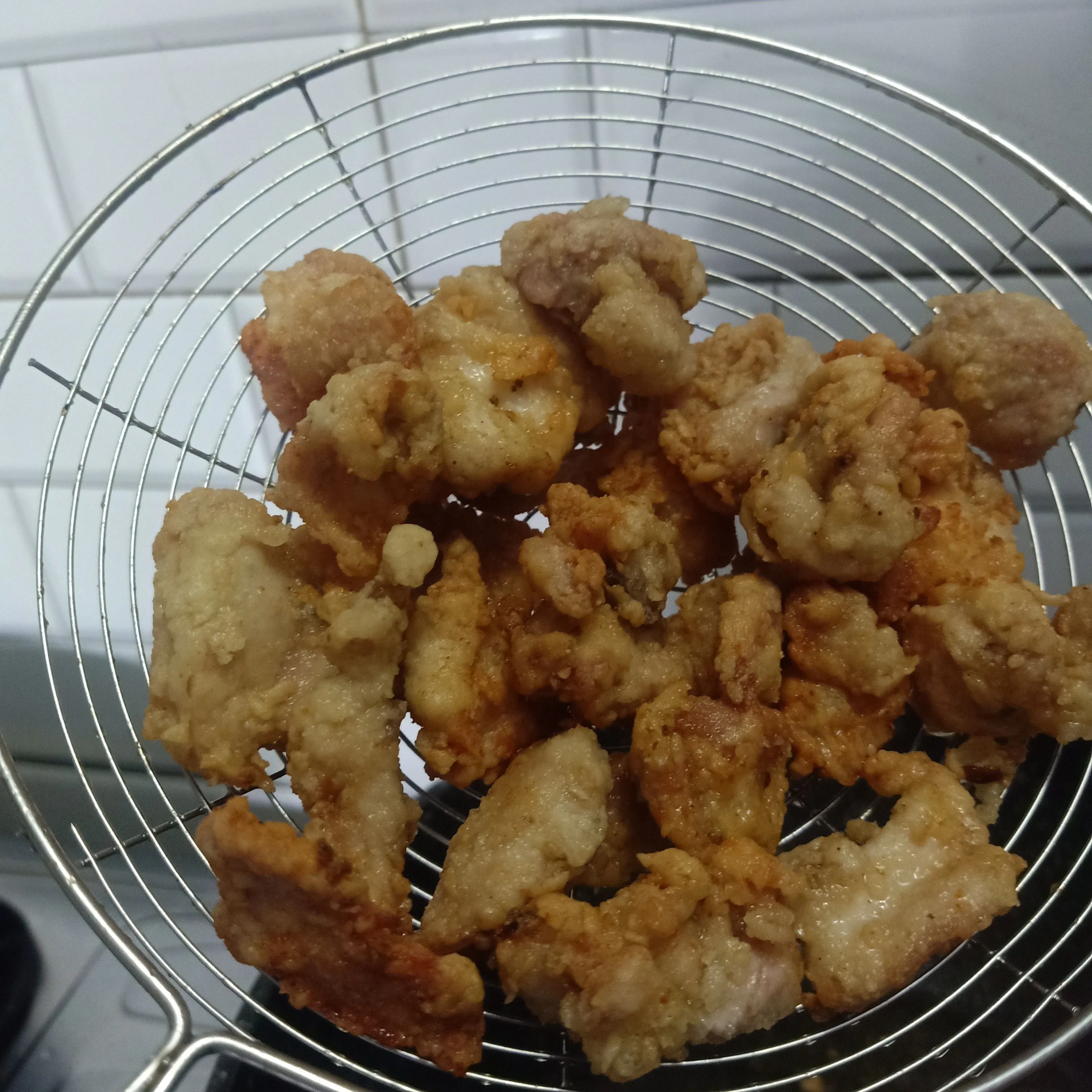 Step 3 Korean Chicken Pop Bekal Simple