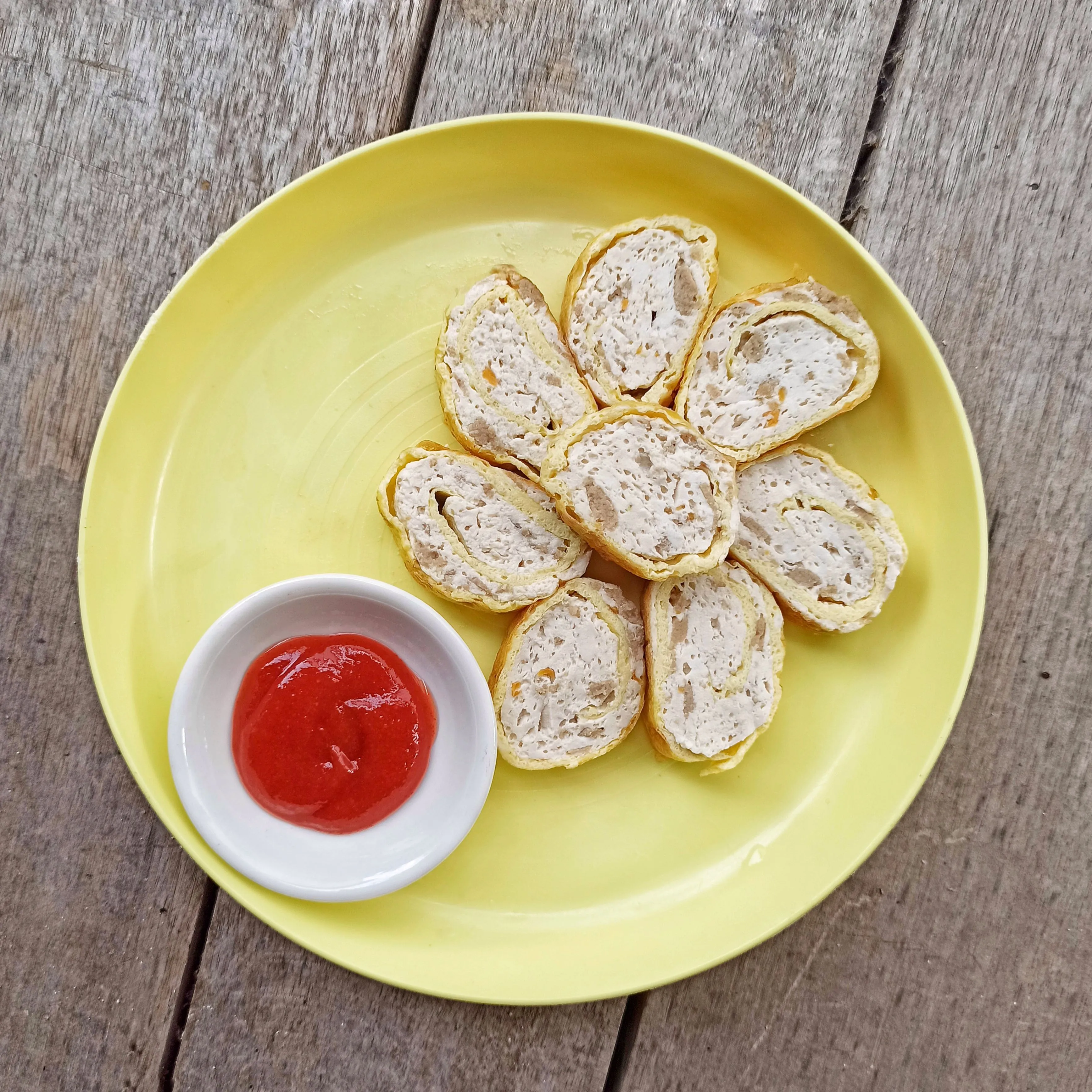 Step 6 Rolade Tahu Bakso