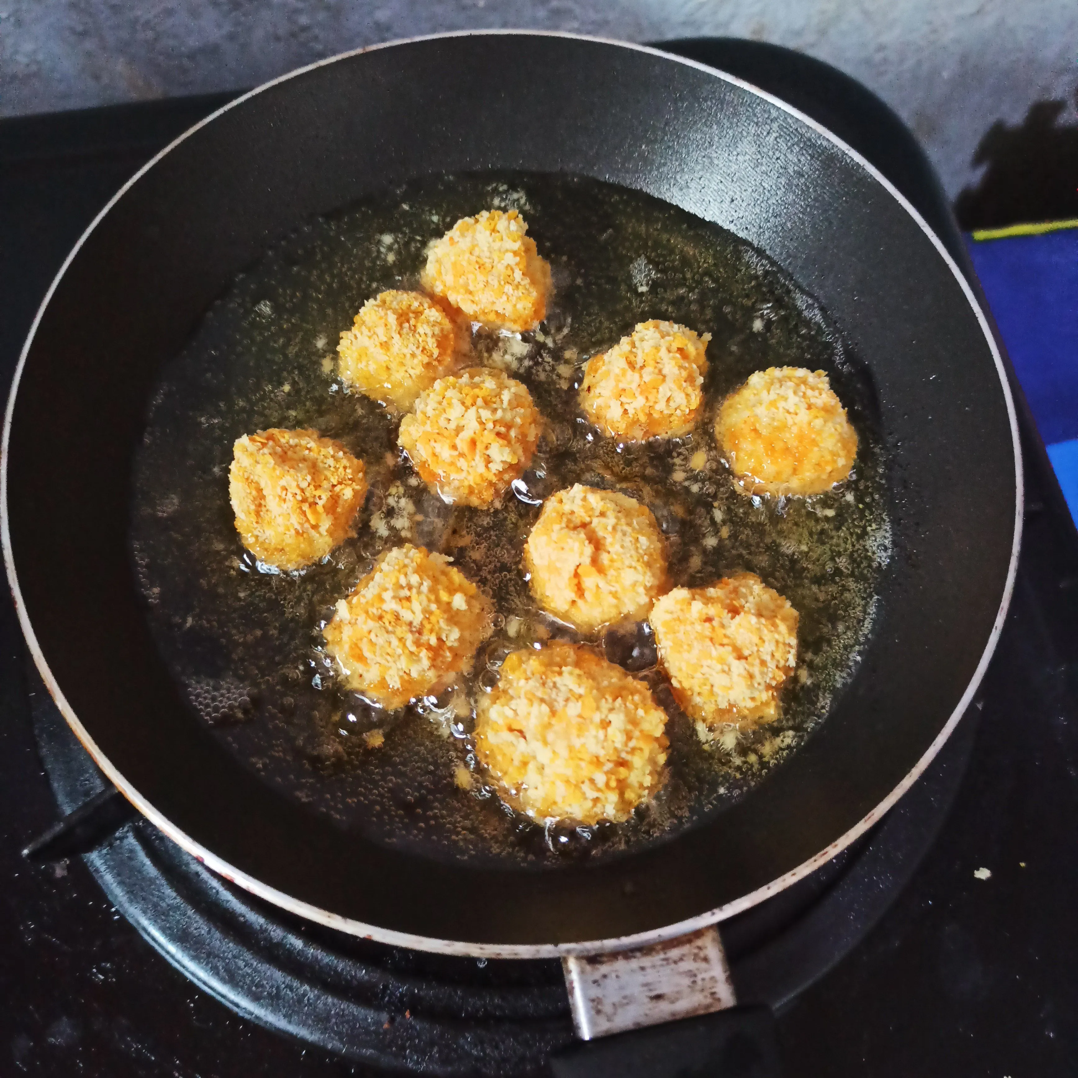 Step 5 Ayam Popcorn Santan