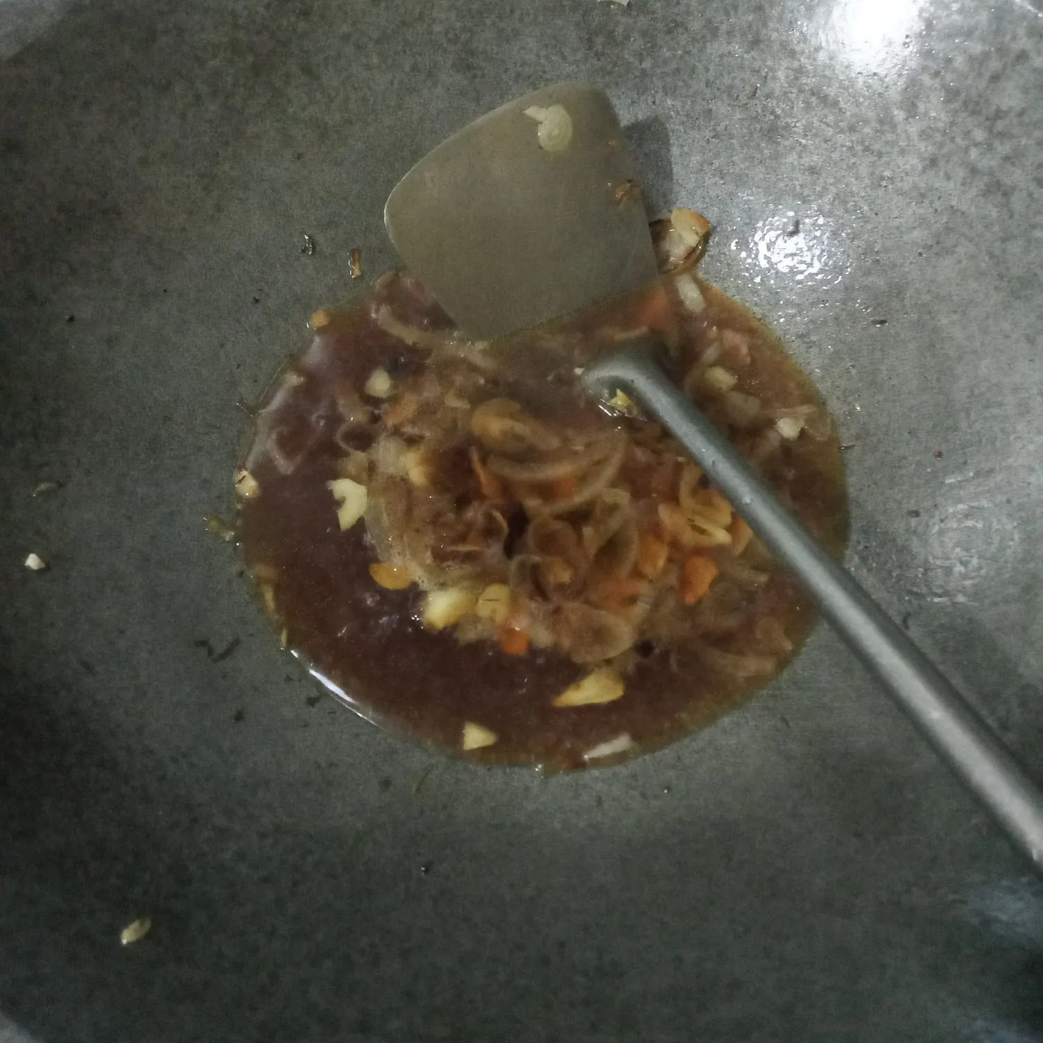 Step 3 Telur Ceplok Saus Lada Hitam