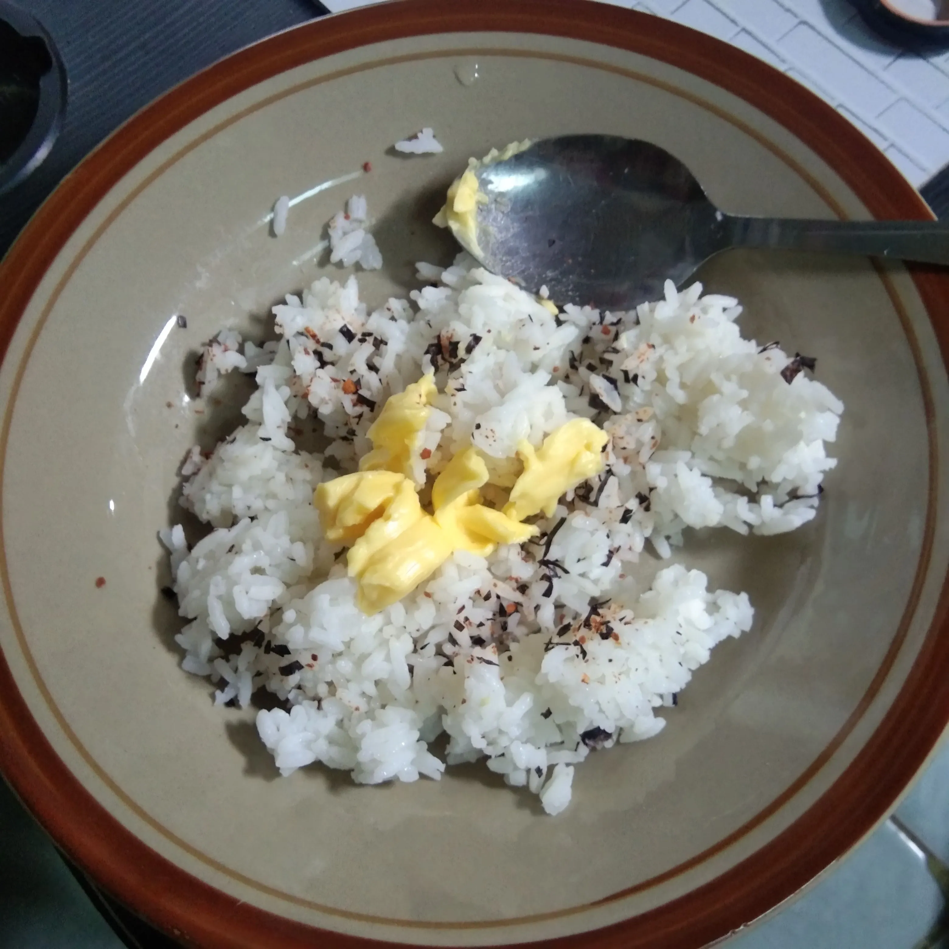 Step 1 Bekal Nasi Kepal with Ayam Kriuk