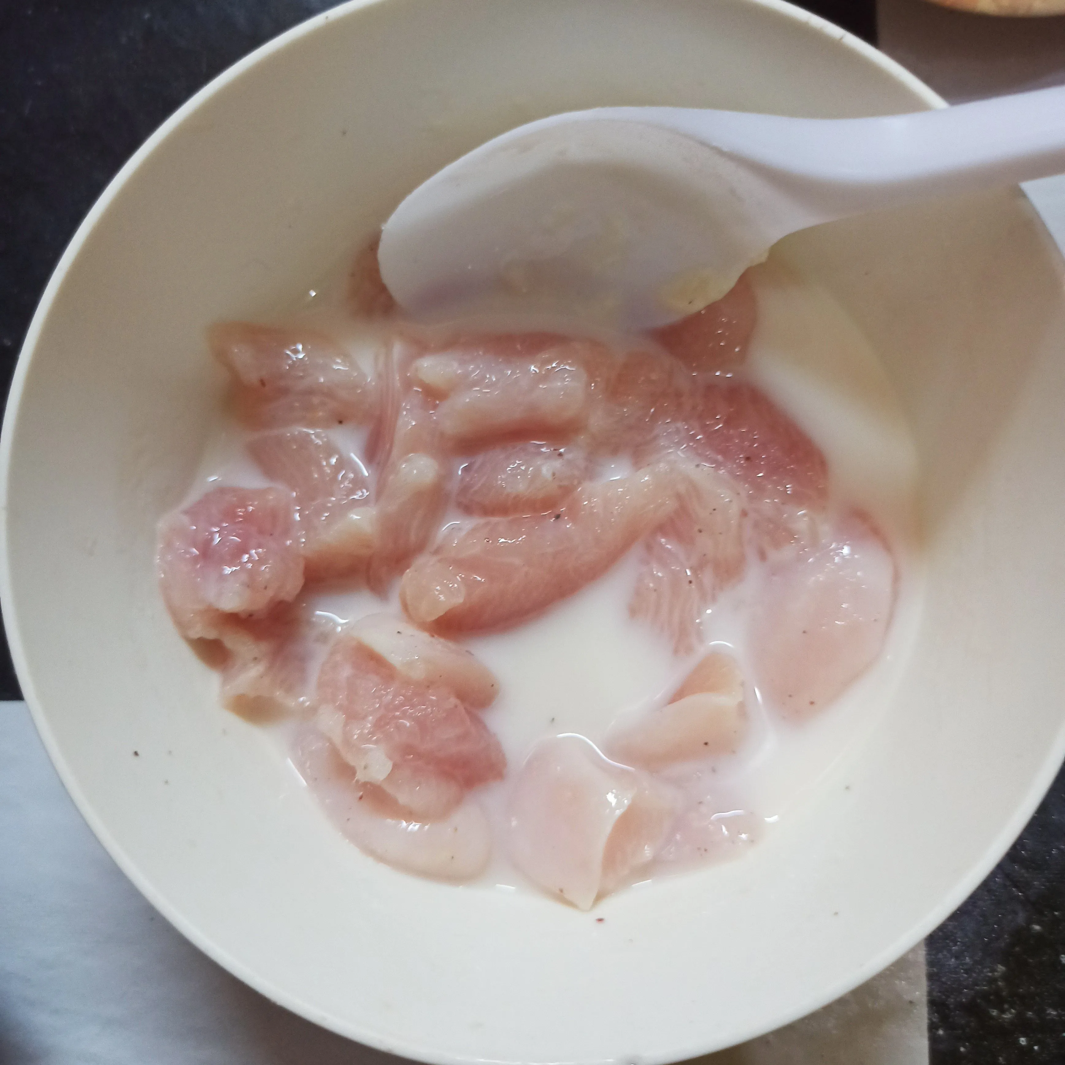 Step 2 Ayam Popcorn Santan