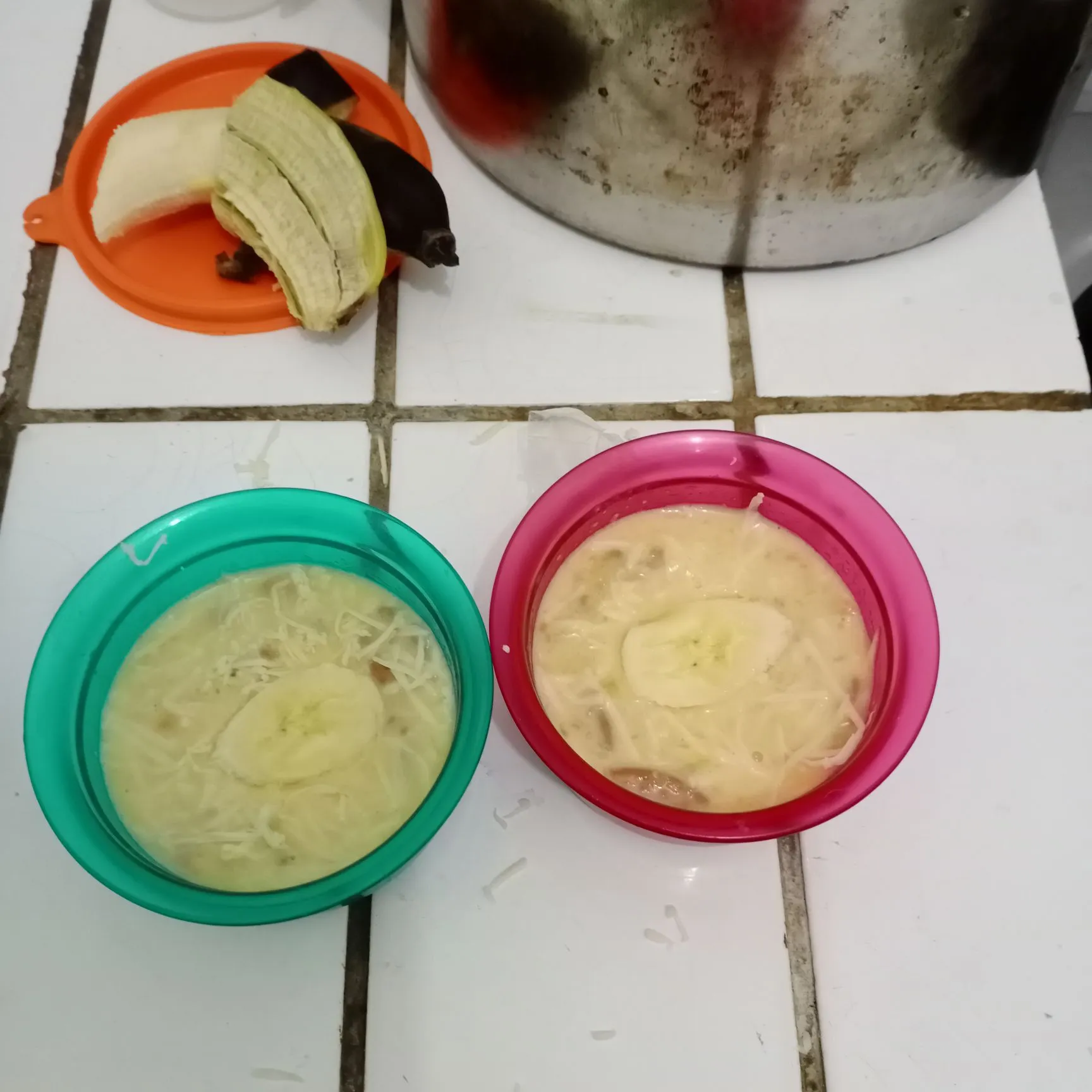 Step 5 Pisang Keju