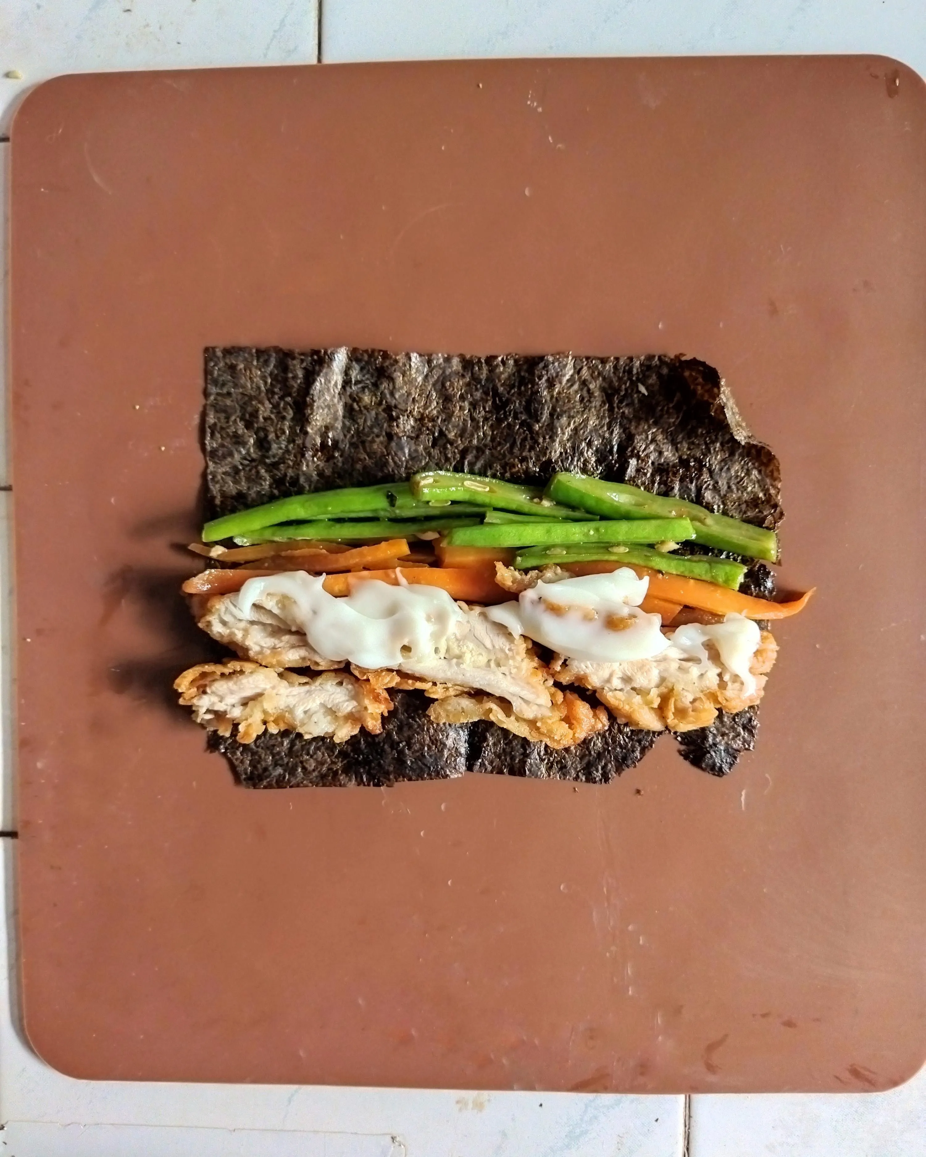 Step 3 Kimbab Ayam Untuk Bekal si Kecil