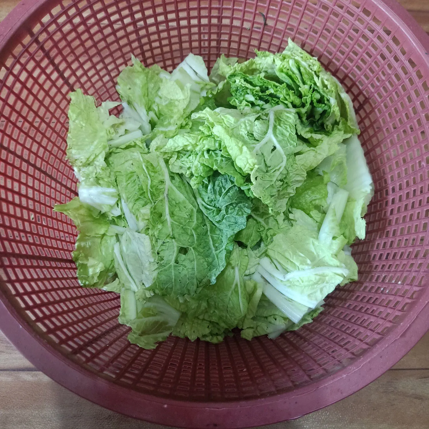 Step 4 Sup Ayam Kuah Sawi Putih