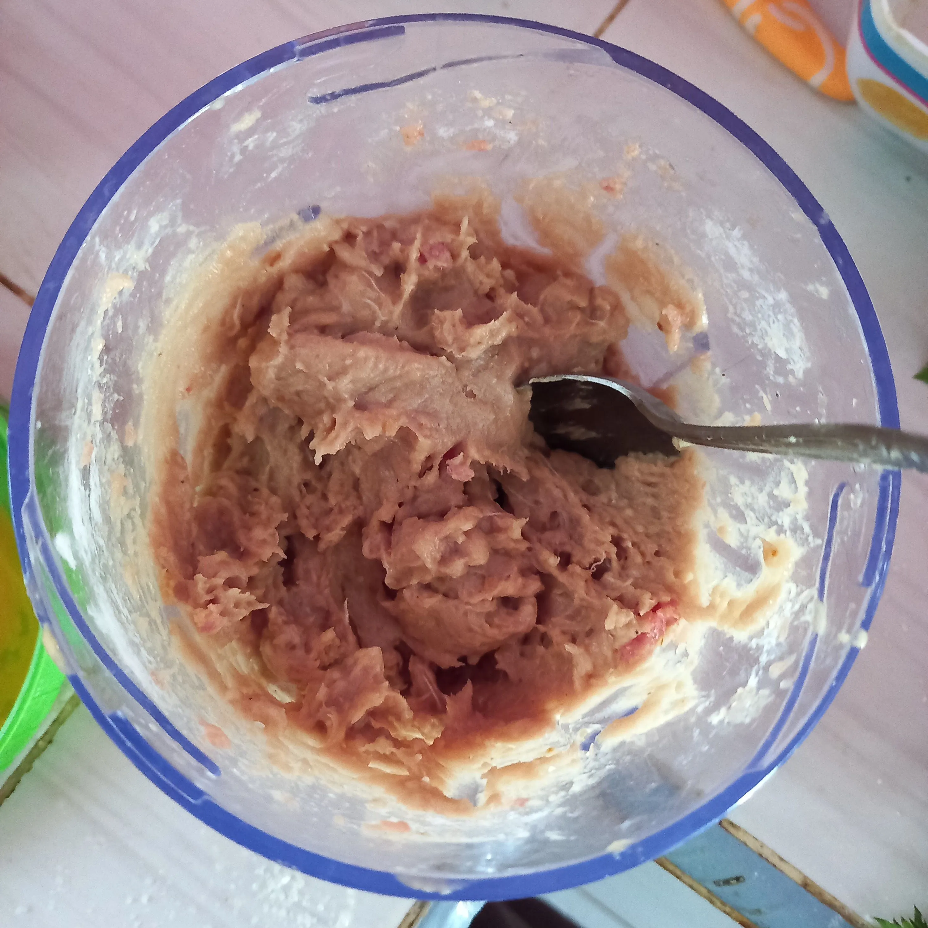Step 1 Bakso Goreng Kribo